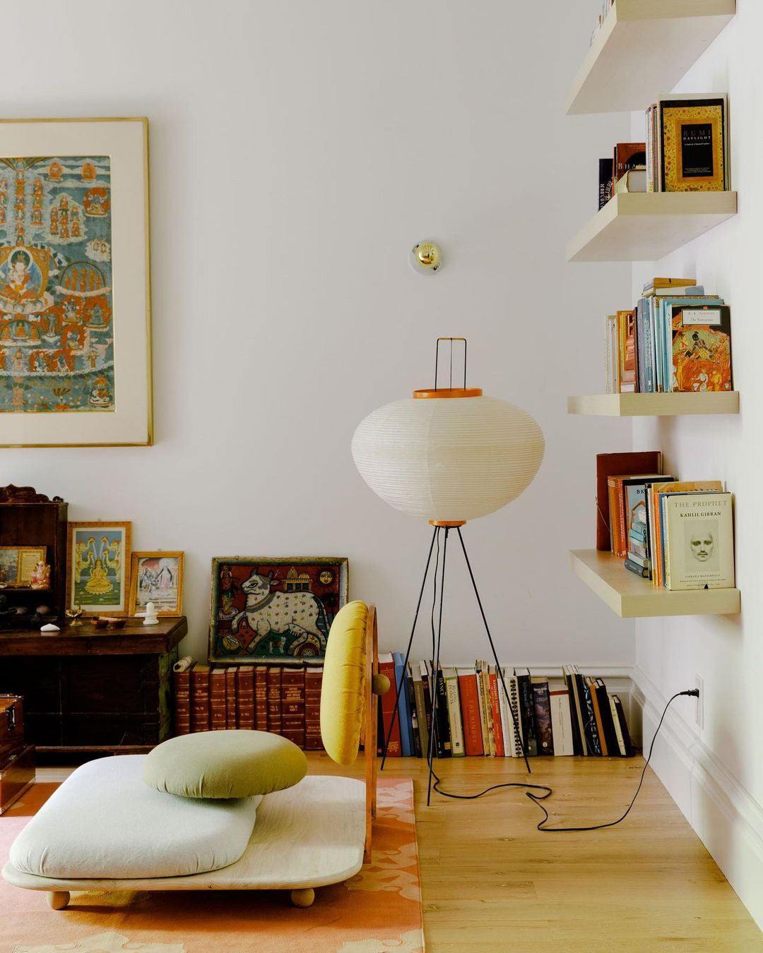 Rice Paper Floor Lamp - Blowlighting