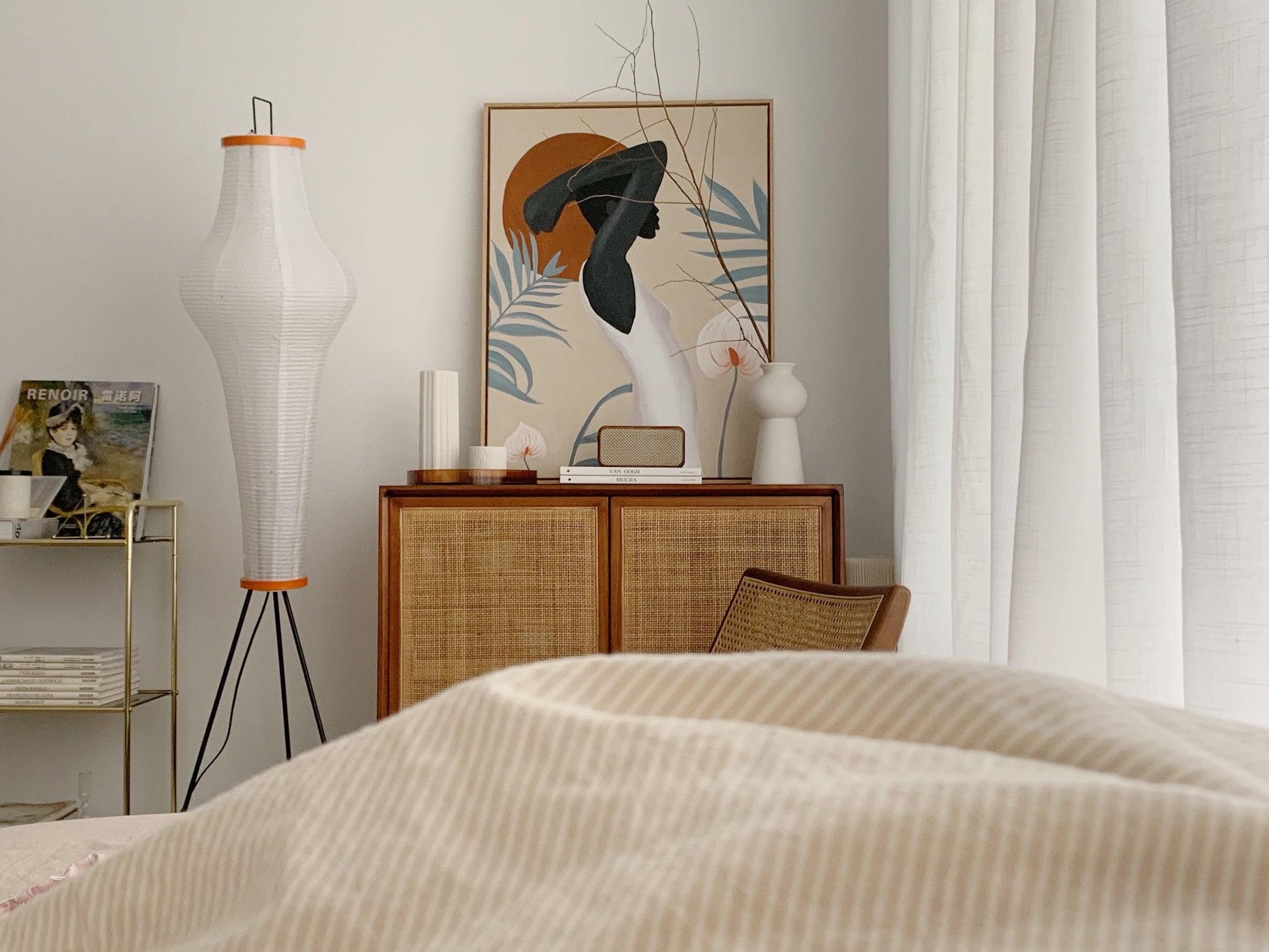 Rice Paper Floor Lamp - Blowlighting