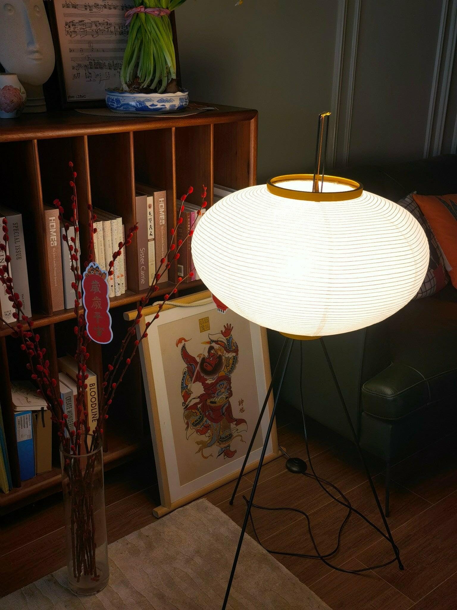 Rice Paper Floor Lamp - Blowlighting