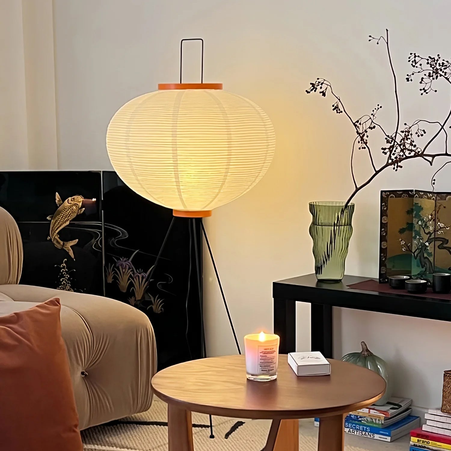 Rice Paper Floor Lamp - Blowlighting