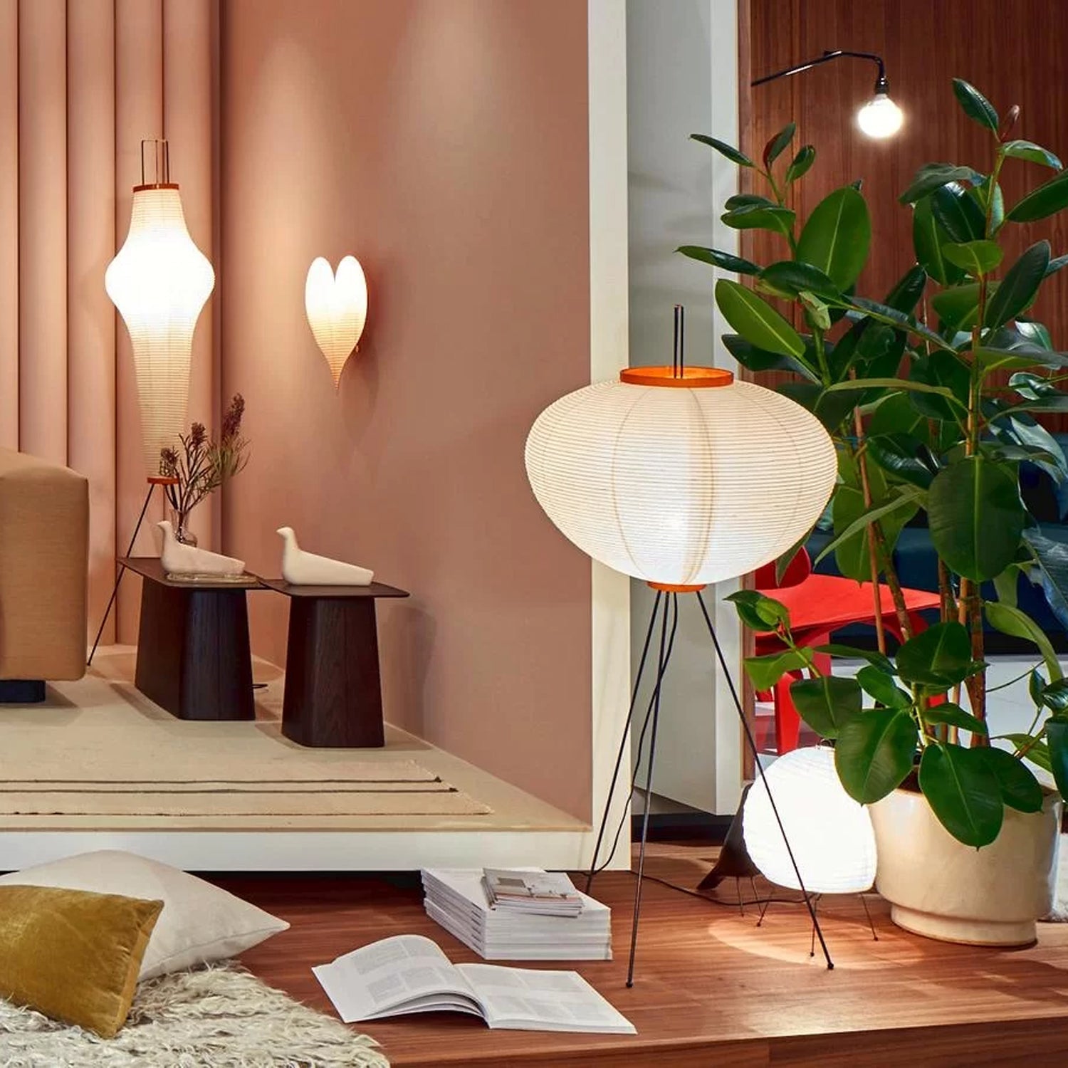 Rice Paper Floor Lamp - Blowlighting