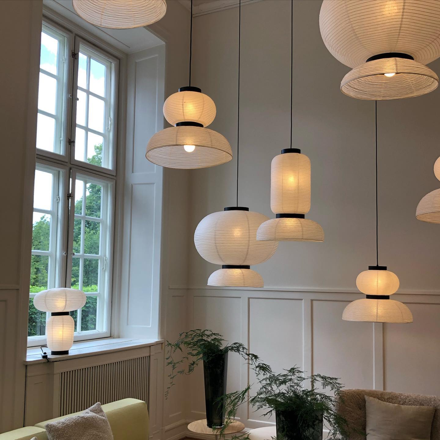 Rice Paper Lantern Pendant Lamp - Blowlighting