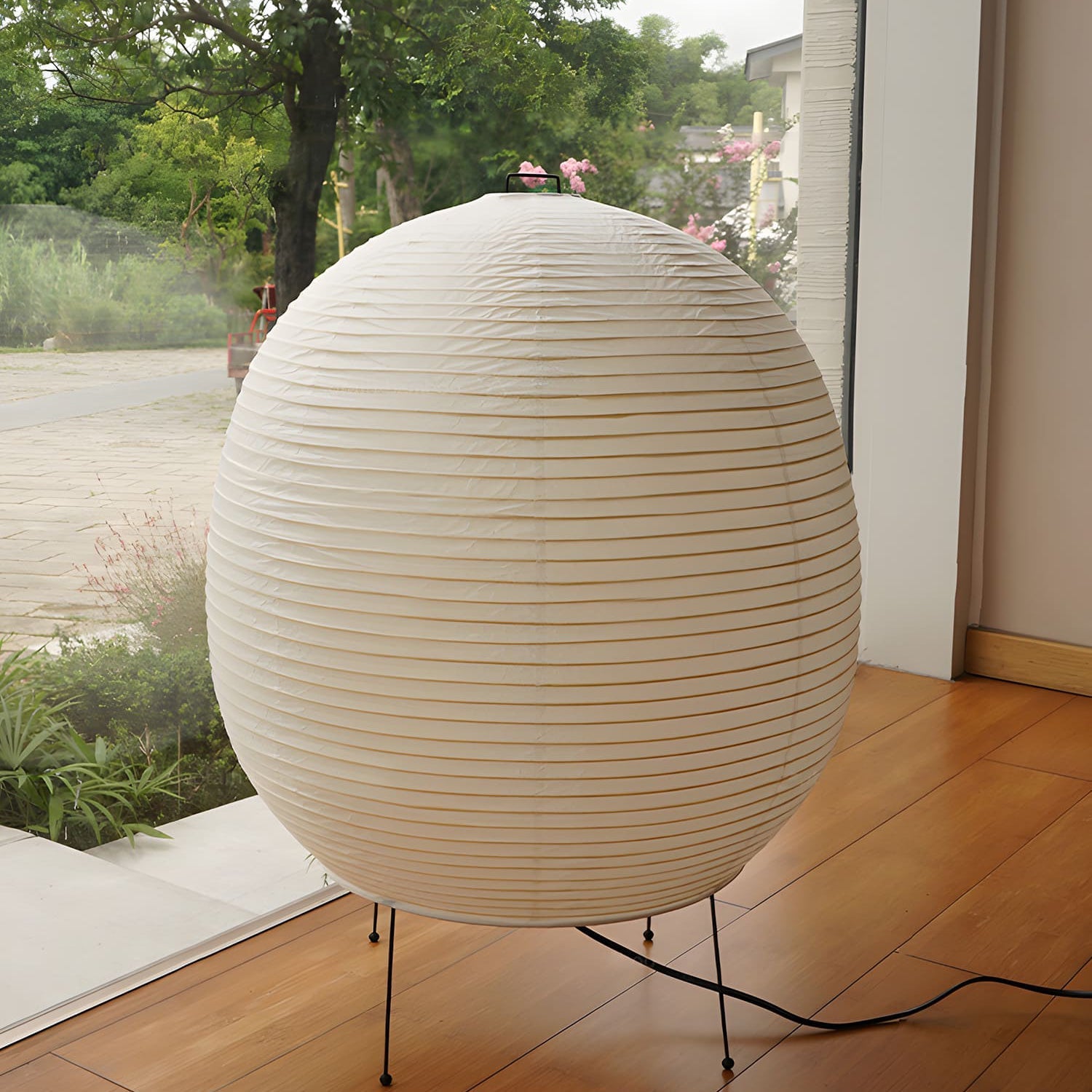 Rice Paper Lantern Table Lamp - Blowlighting