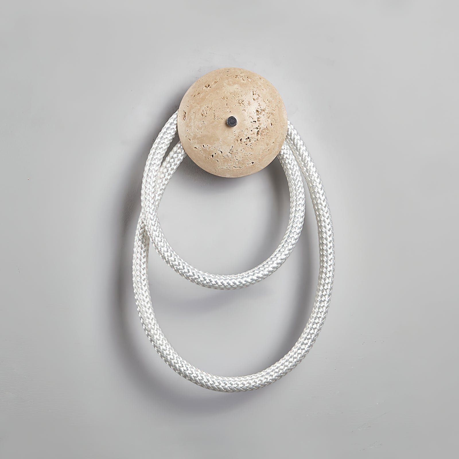 Rigel Minimalist Travertine Wall Light