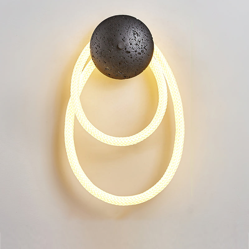 Rigel Minimalist Travertine Wall Light