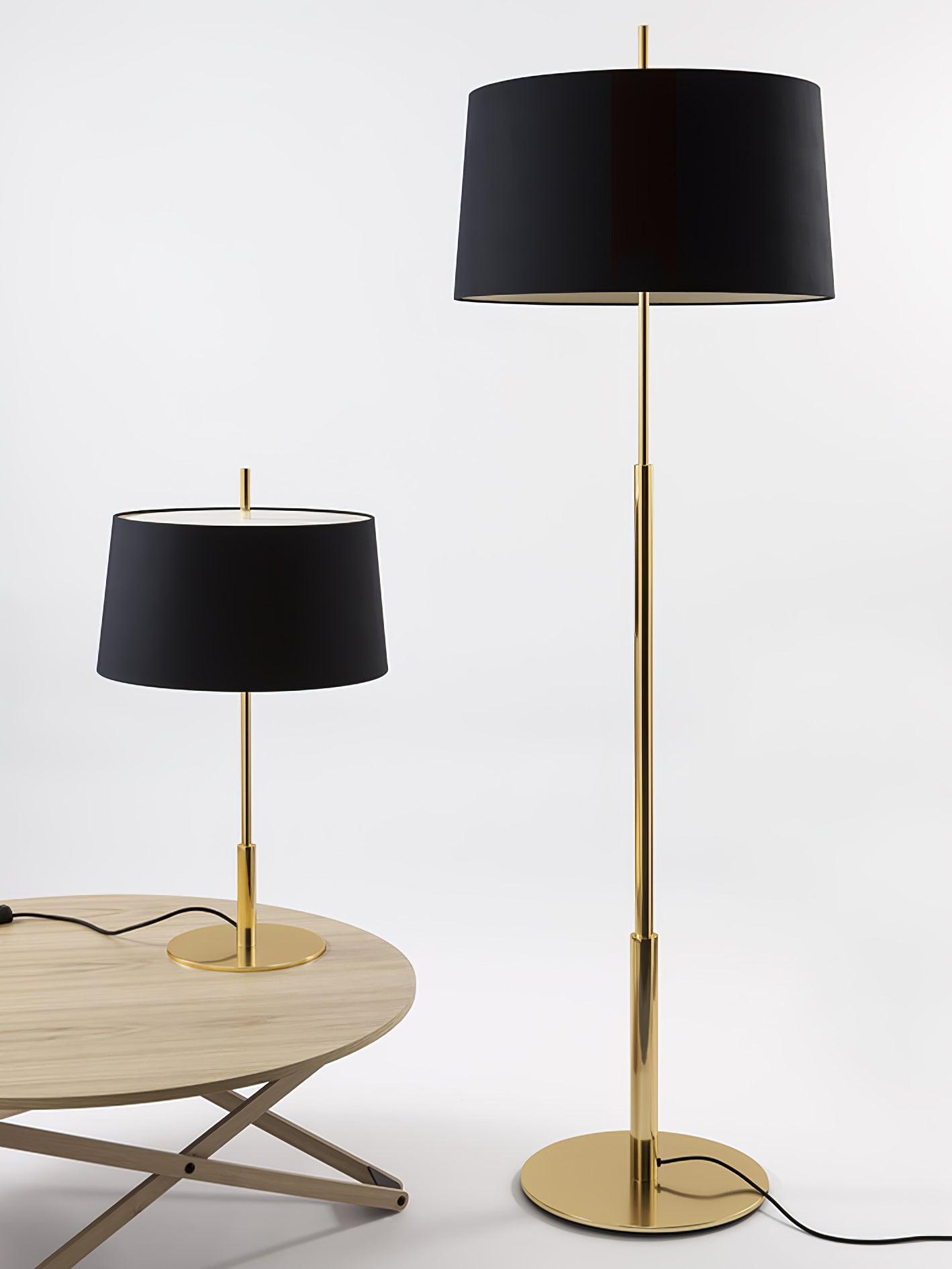 Brooks Minimalist Metal Floor Lamp - Blowlighting
