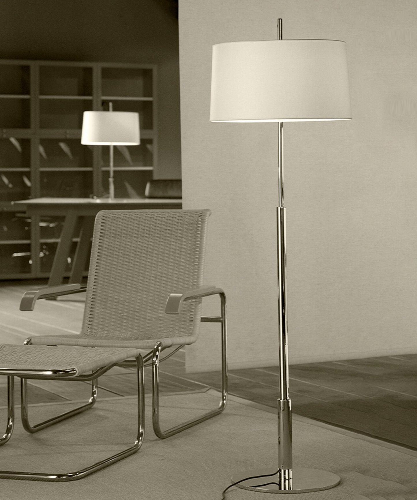 Brooks Minimalist Metal Floor Lamp - Blowlighting