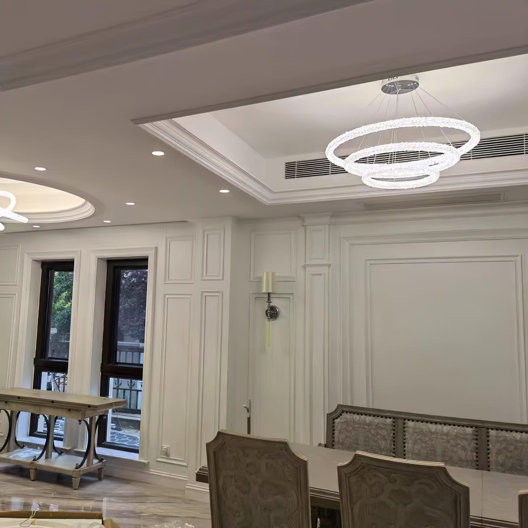 Ring Crystal Chandeliers - Blowlighting