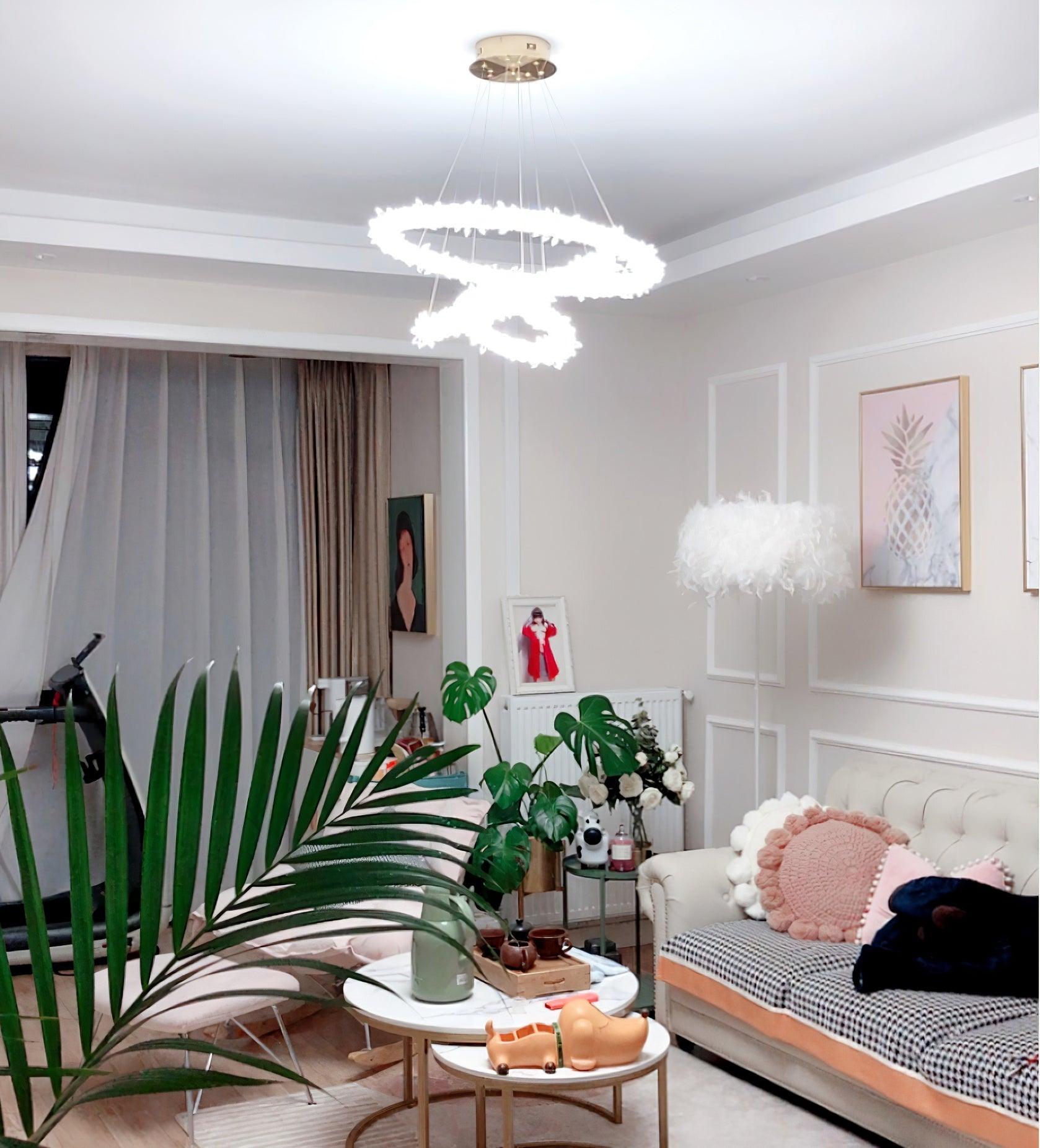 Ring Crystal Chandeliers - Blowlighting