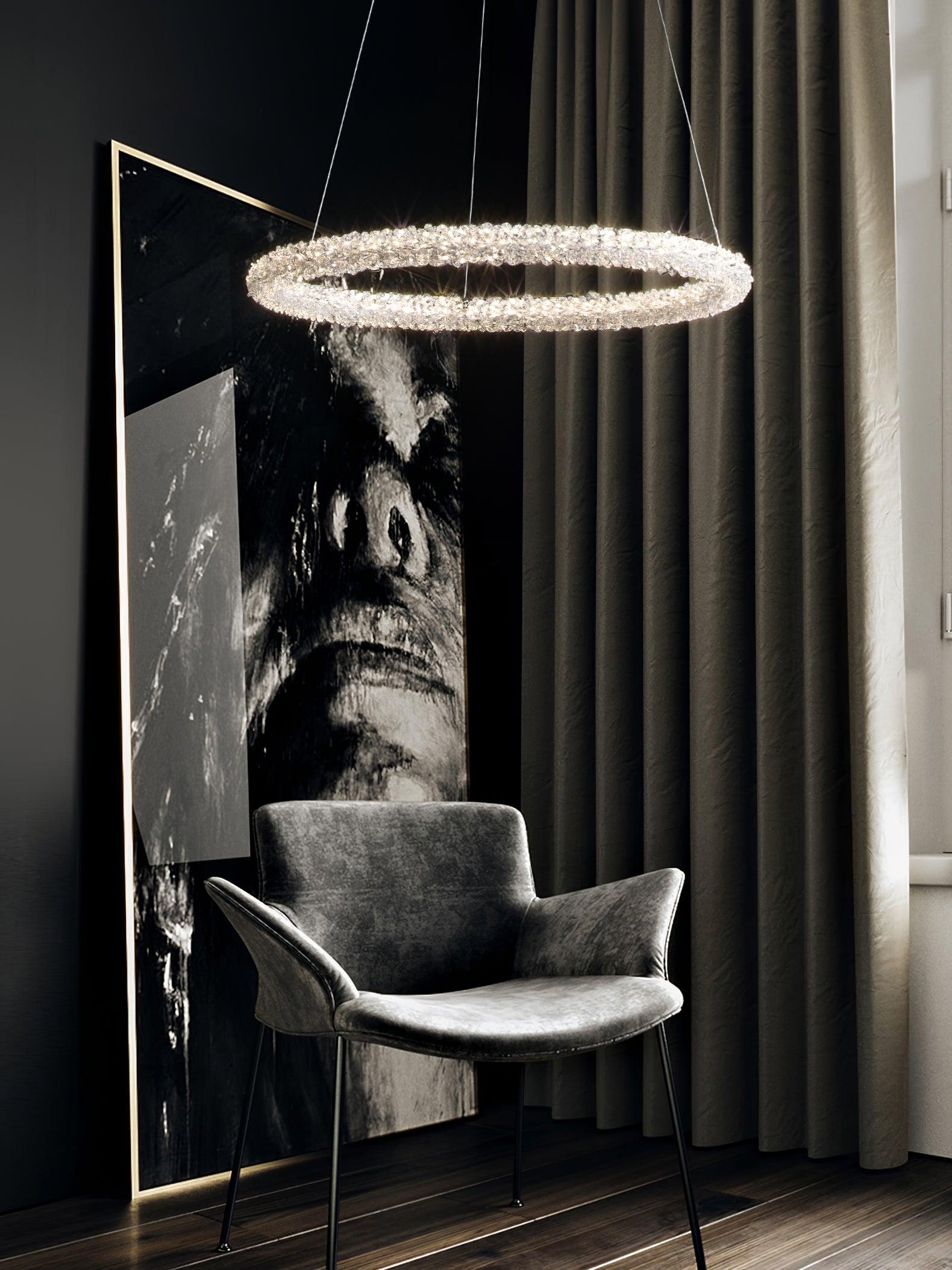 Ring Crystal Chandeliers - Blowlighting