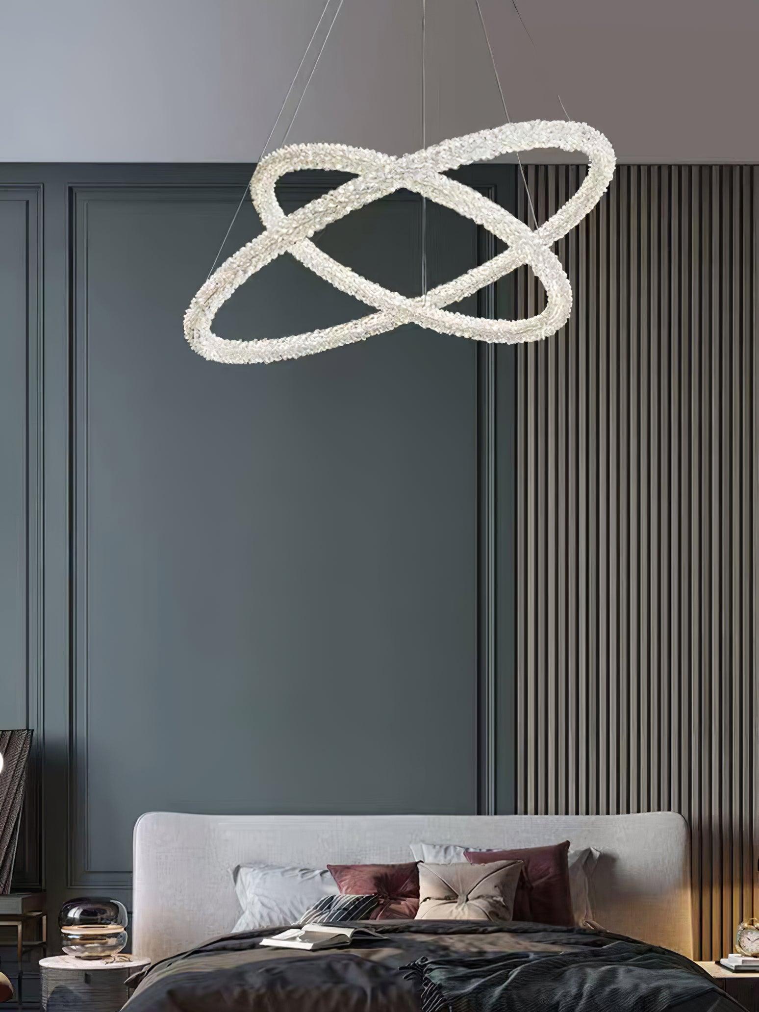 Ring Crystal Chandeliers - Blowlighting