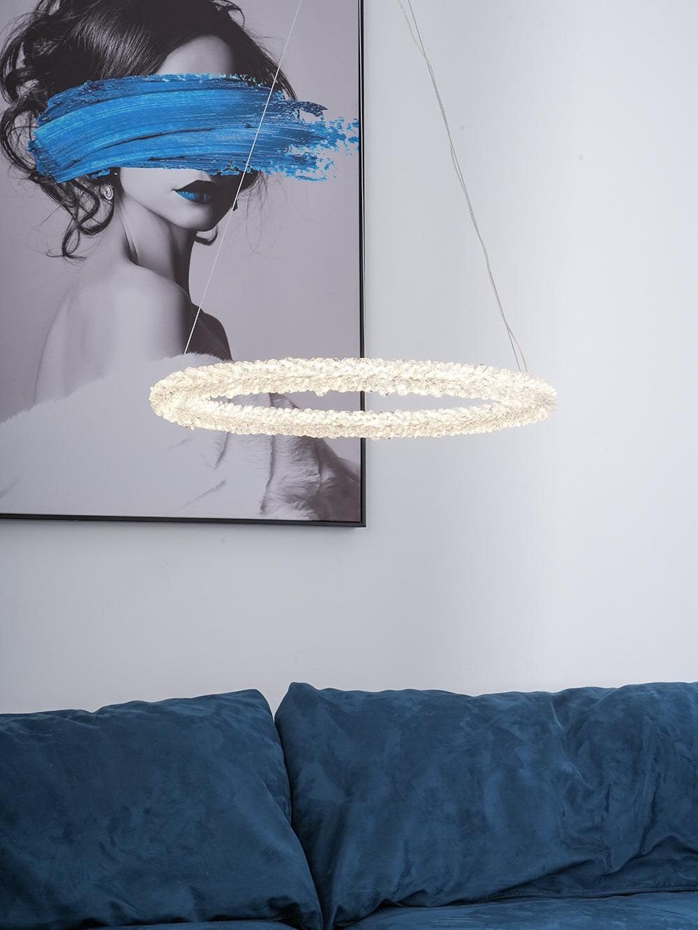 Ring Crystal Chandeliers - Blowlighting