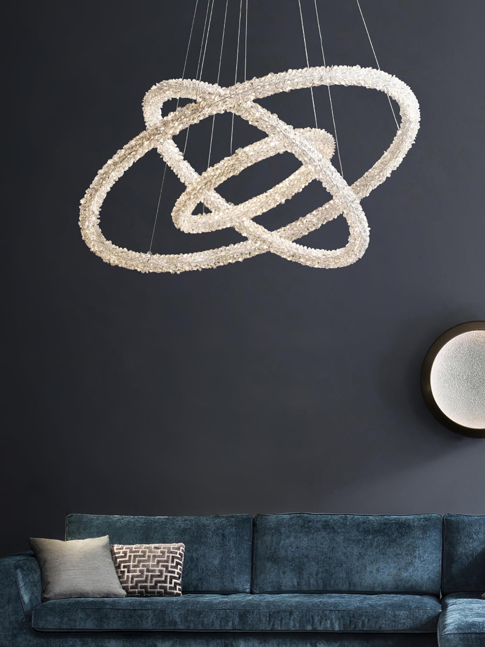 Ring Crystal Chandeliers - Blowlighting