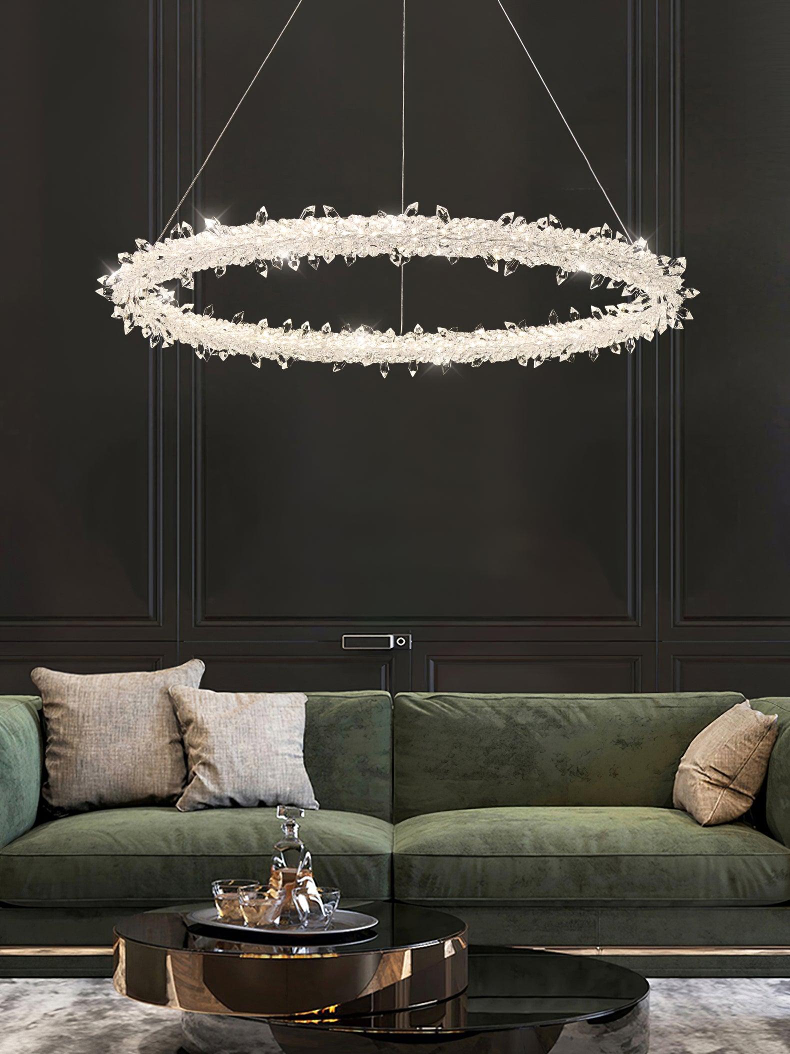 Ring Crystal Chandeliers - Blowlighting