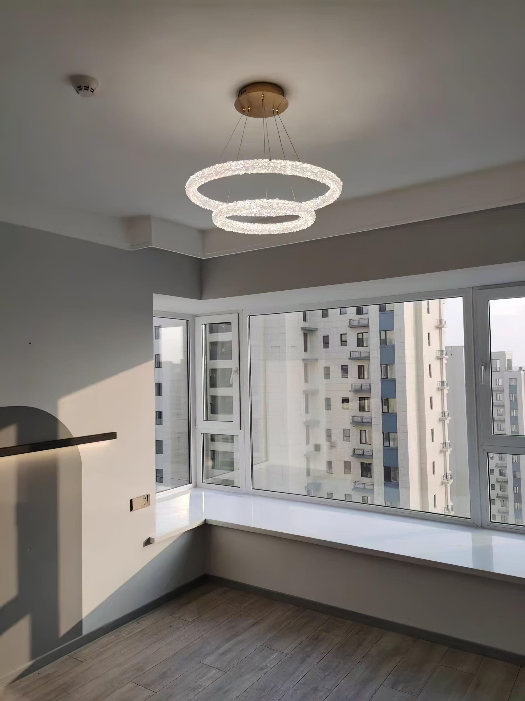 Ring Crystal Chandeliers - Blowlighting