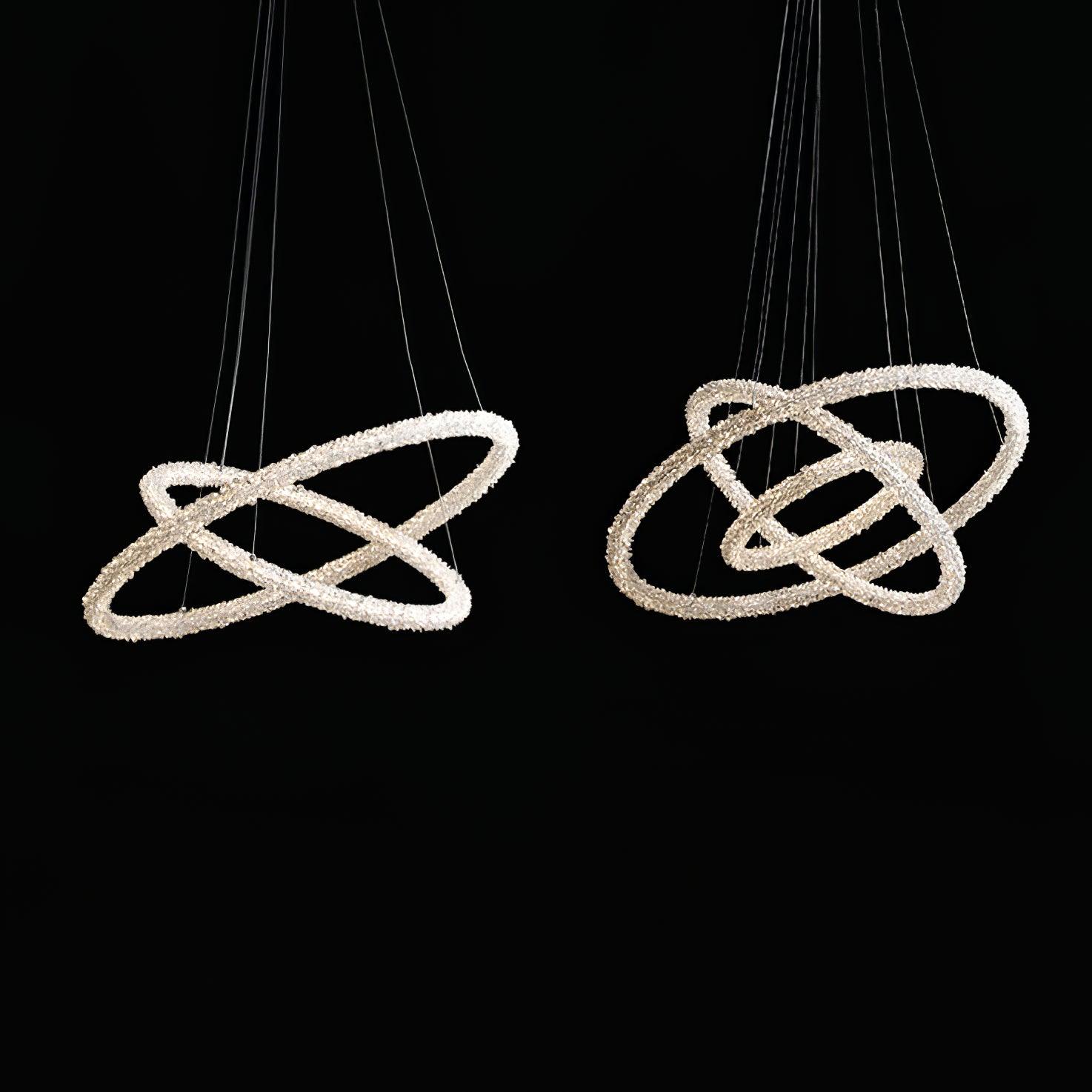 Ring Crystal Chandeliers - Blowlighting