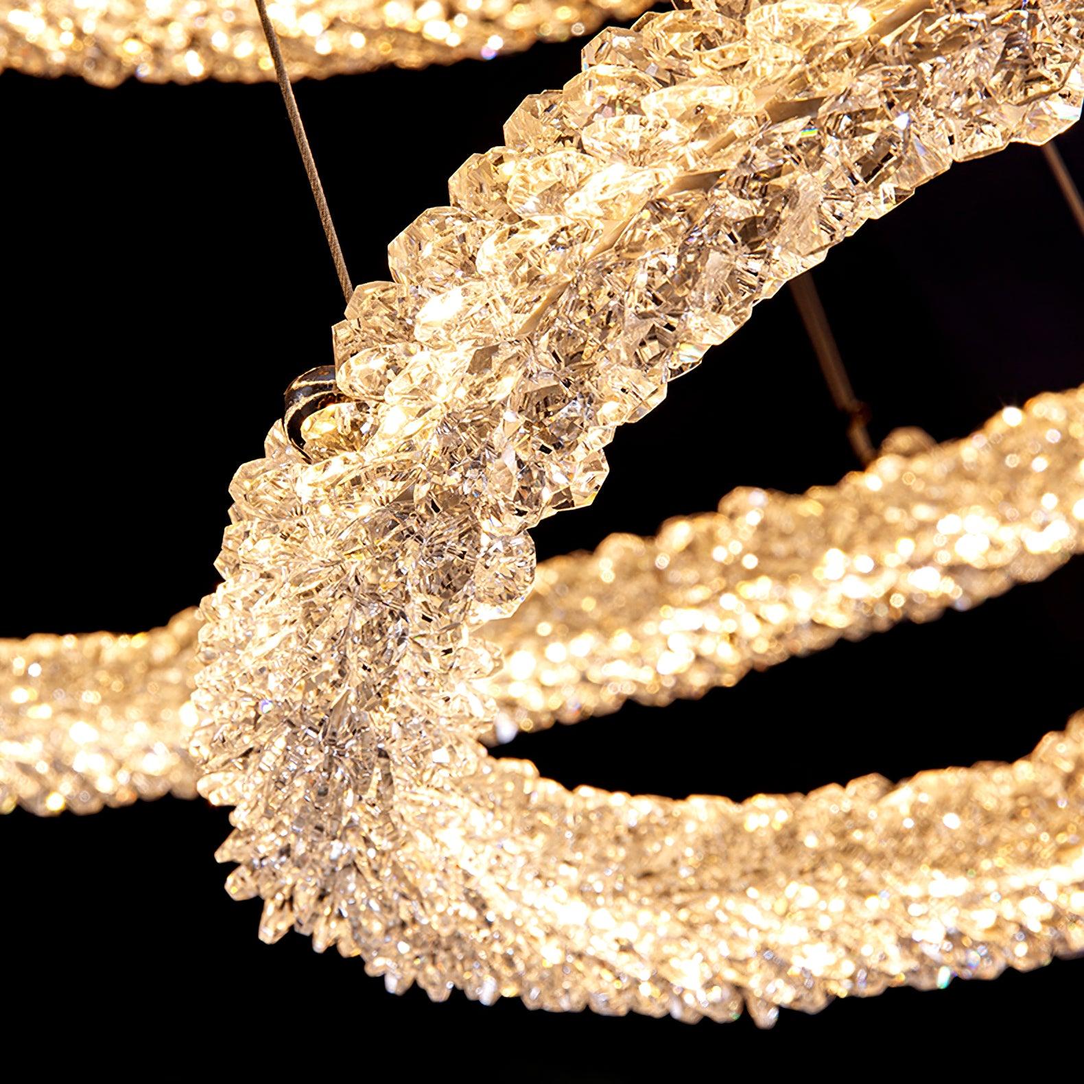Ring Crystal Chandeliers - Blowlighting