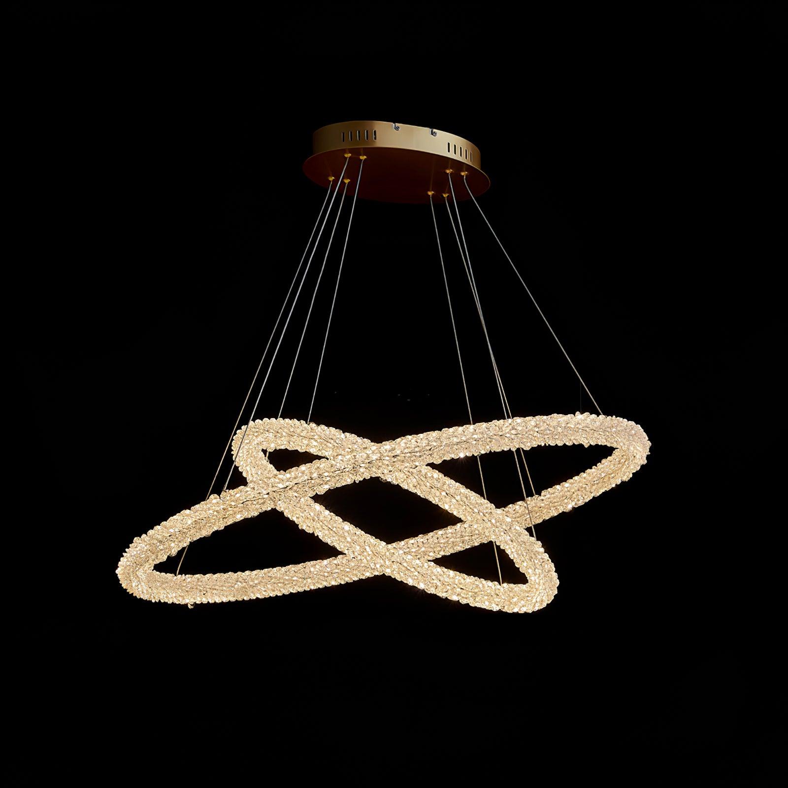 Ring Crystal Chandeliers - Blowlighting