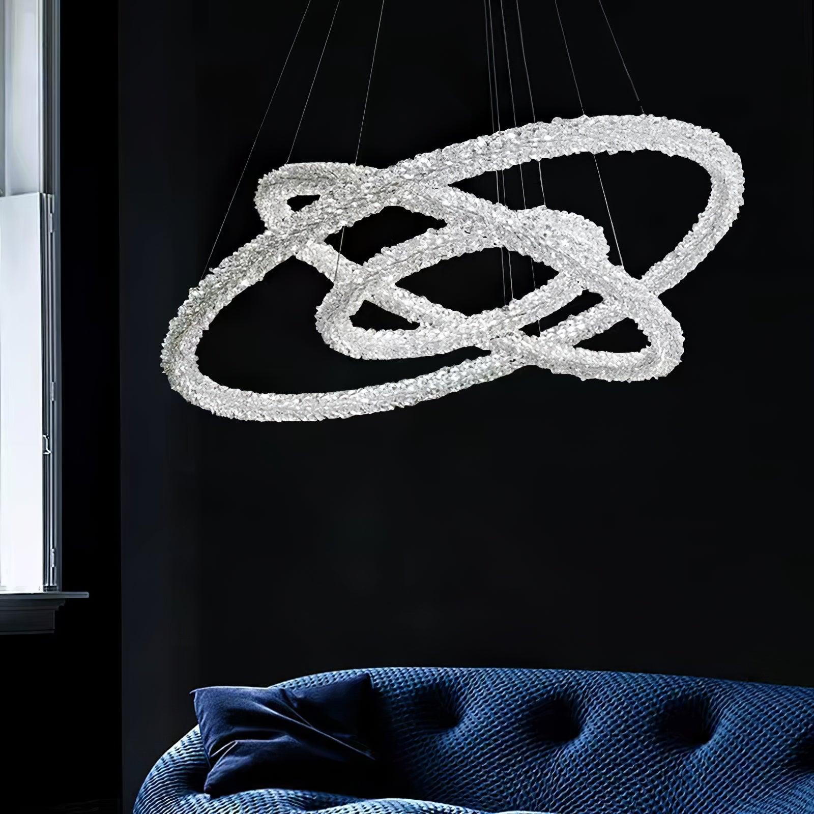 Ring Crystal Chandeliers - Blowlighting