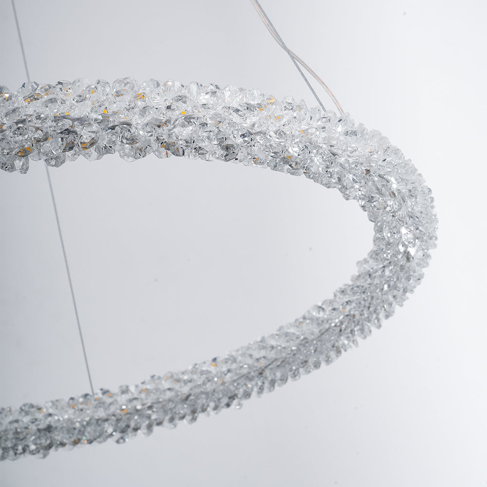 Ring Crystal Chandeliers - Blowlighting