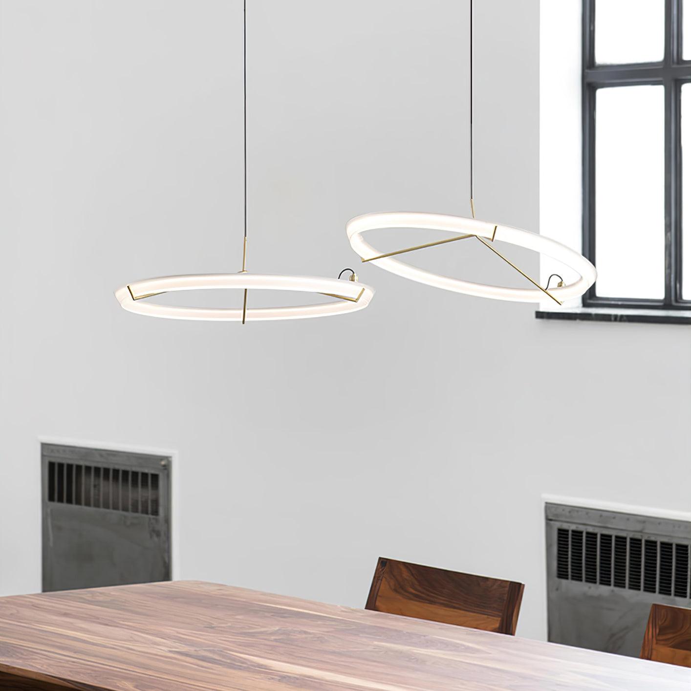 Ring Nodes Pendant Lamp - Blowlighting