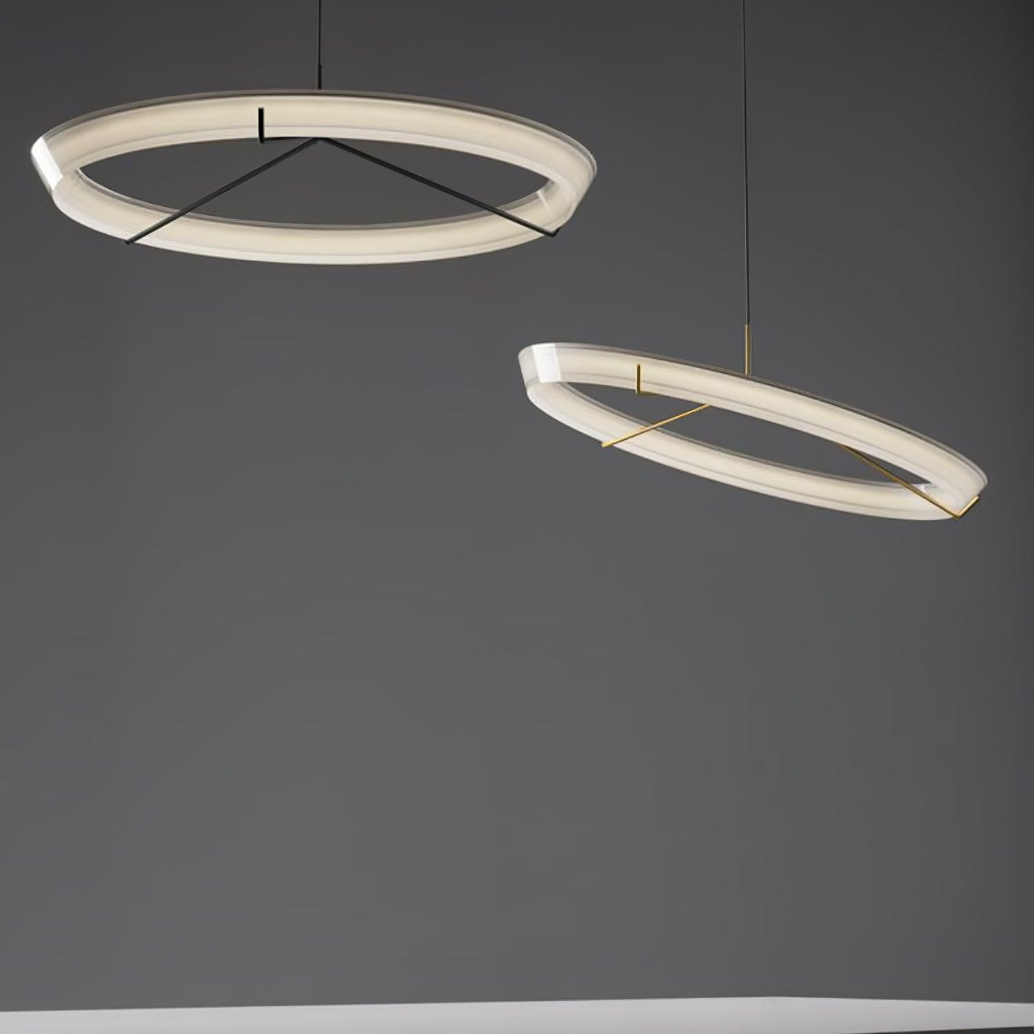 Ring Nodes Pendant Lamp - Blowlighting