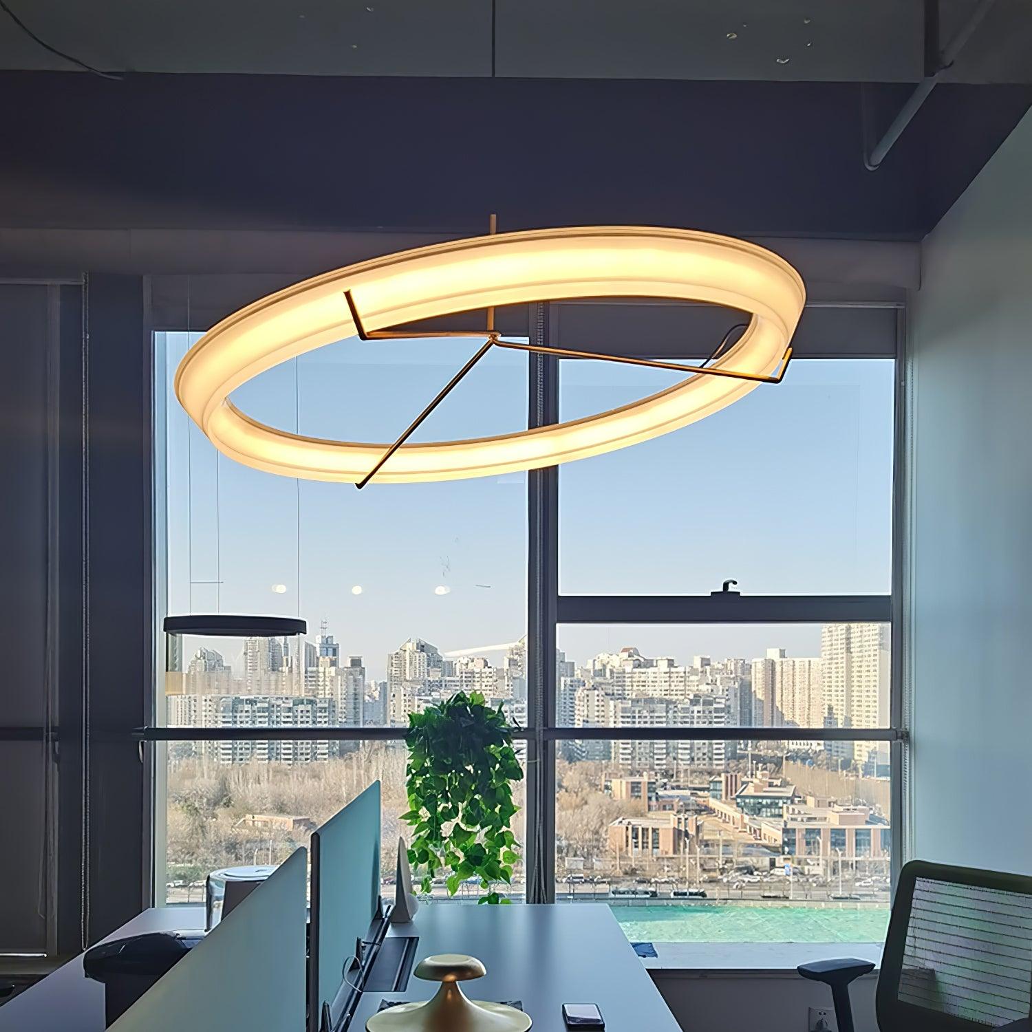 Ring Nodes Pendant Lamp - Blowlighting