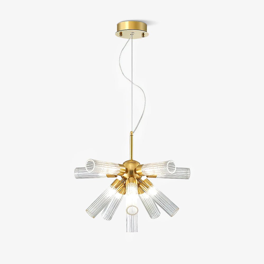 Ringold Postmodern Luxury Sputnik Metal Chandelier - Blowlighting