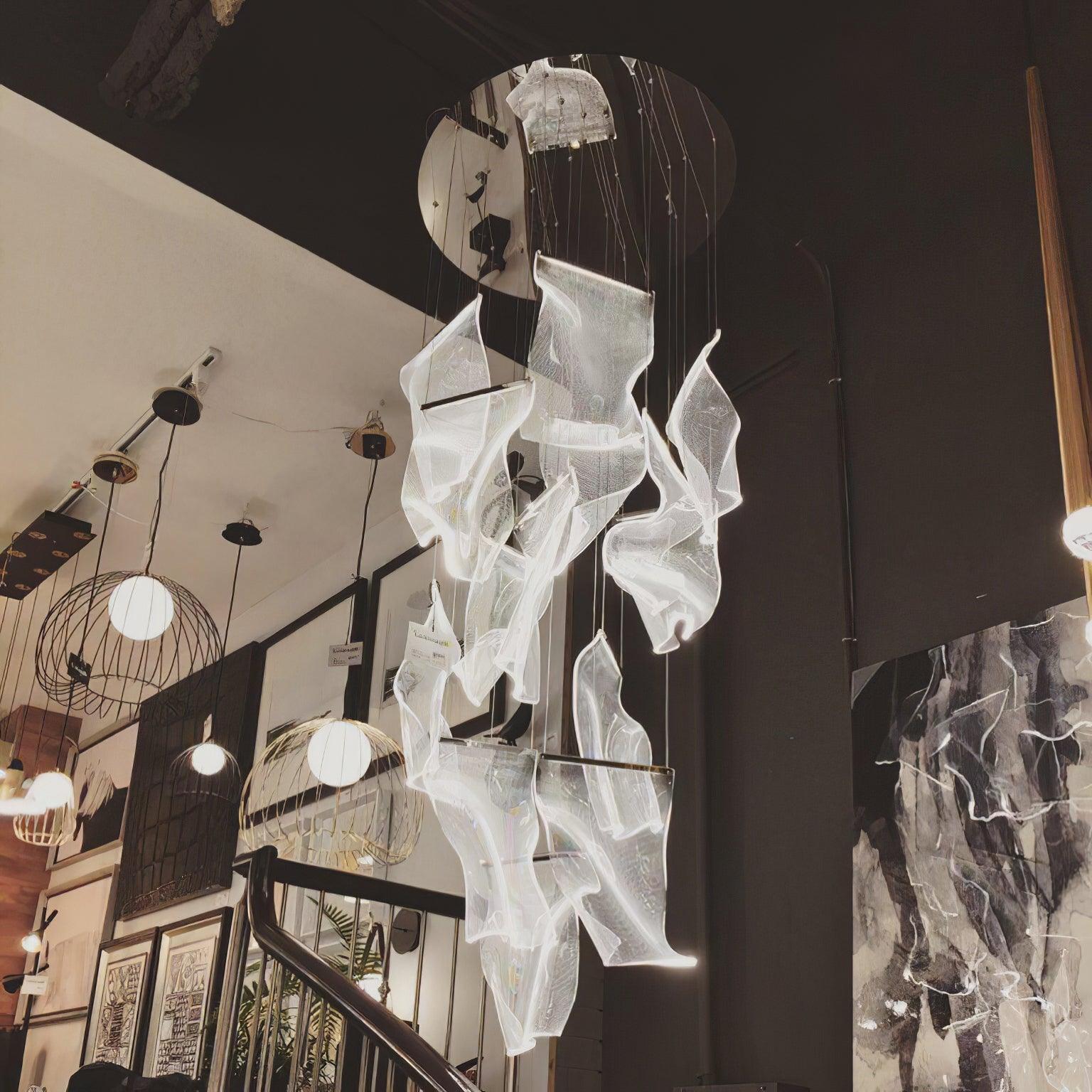 Acrylic LED Chandelier - Blowlighting