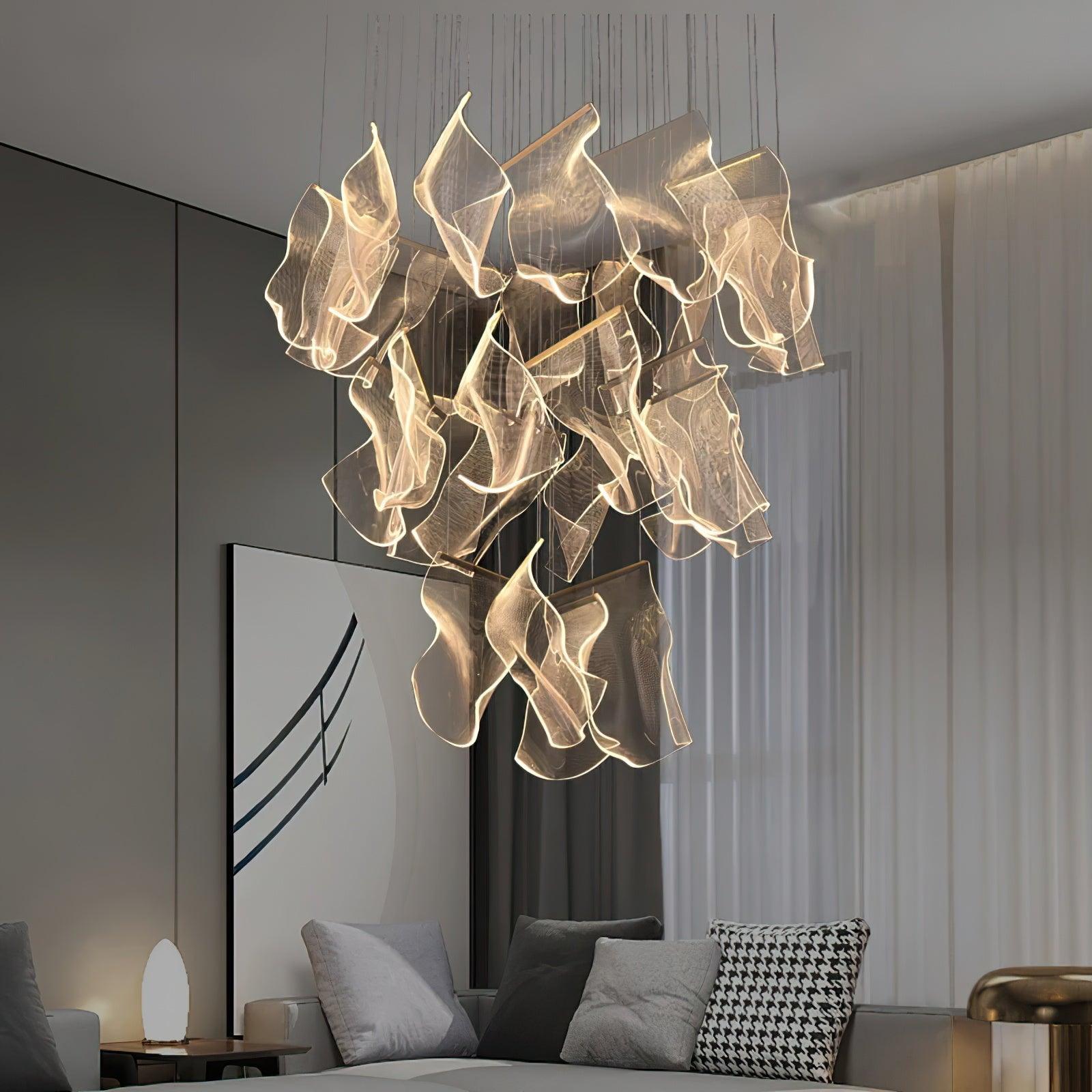 Acrylic LED Chandelier - Blowlighting