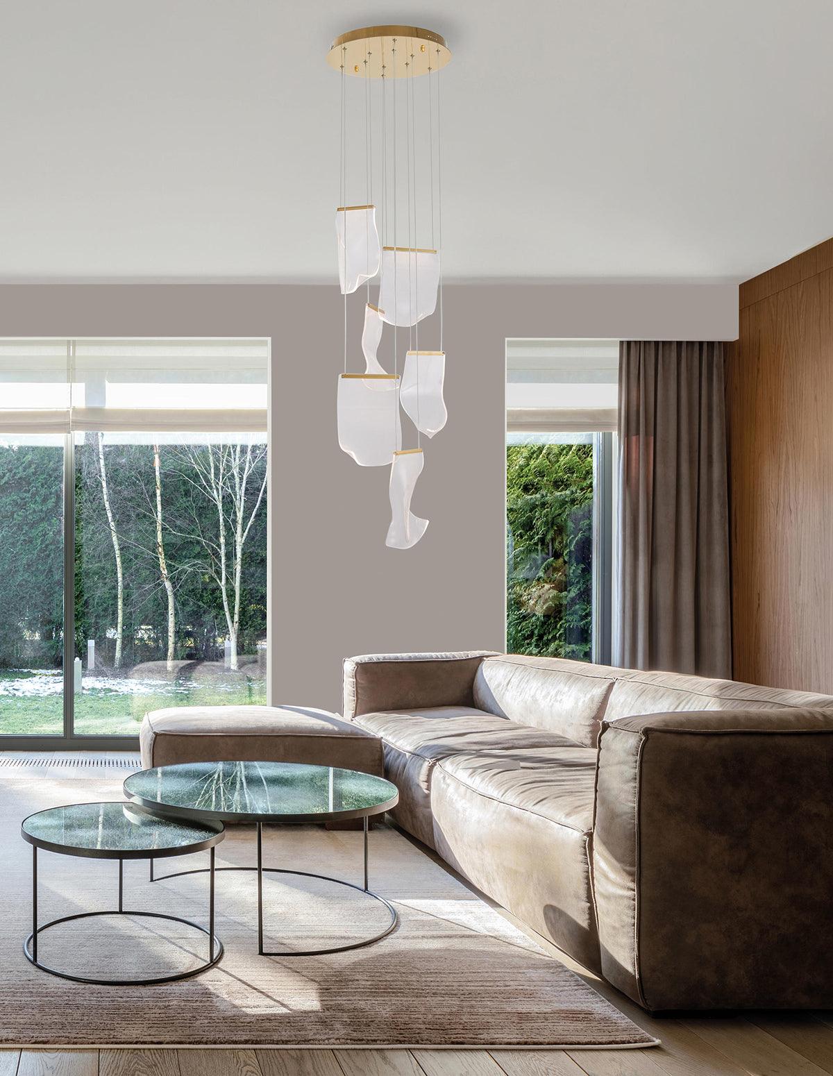 Acrylic LED Chandelier - Blowlighting