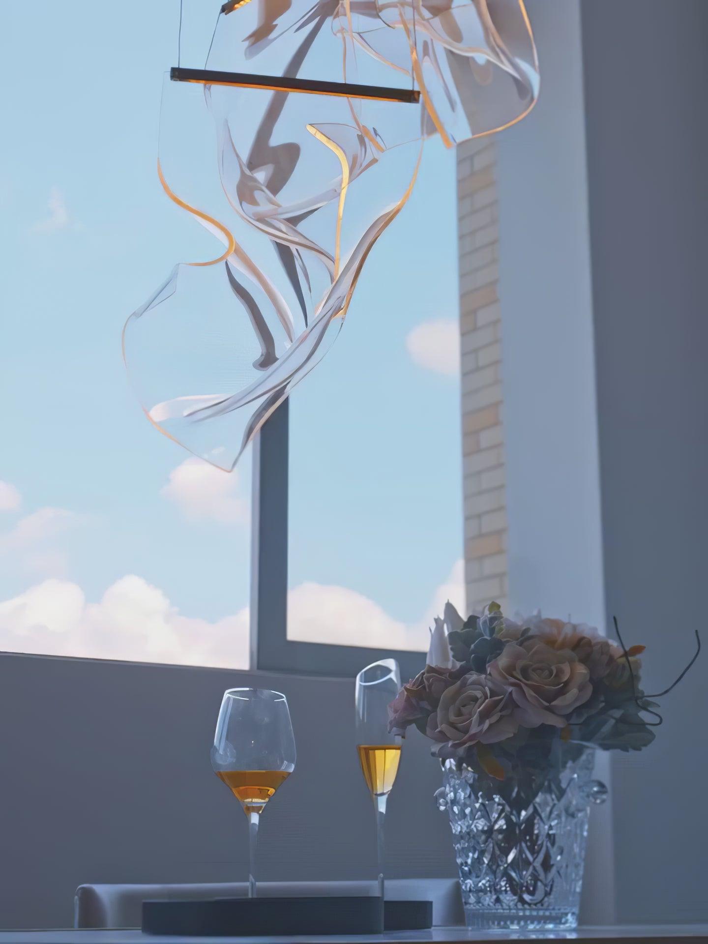 Acrylic LED Chandelier - Blowlighting