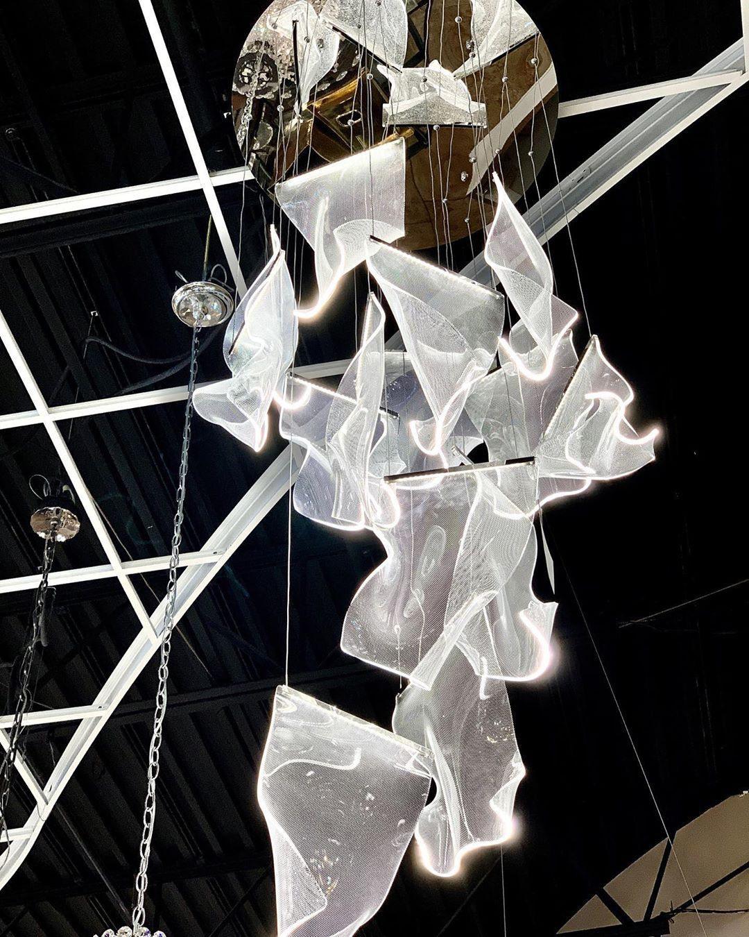 Acrylic LED Chandelier - Blowlighting