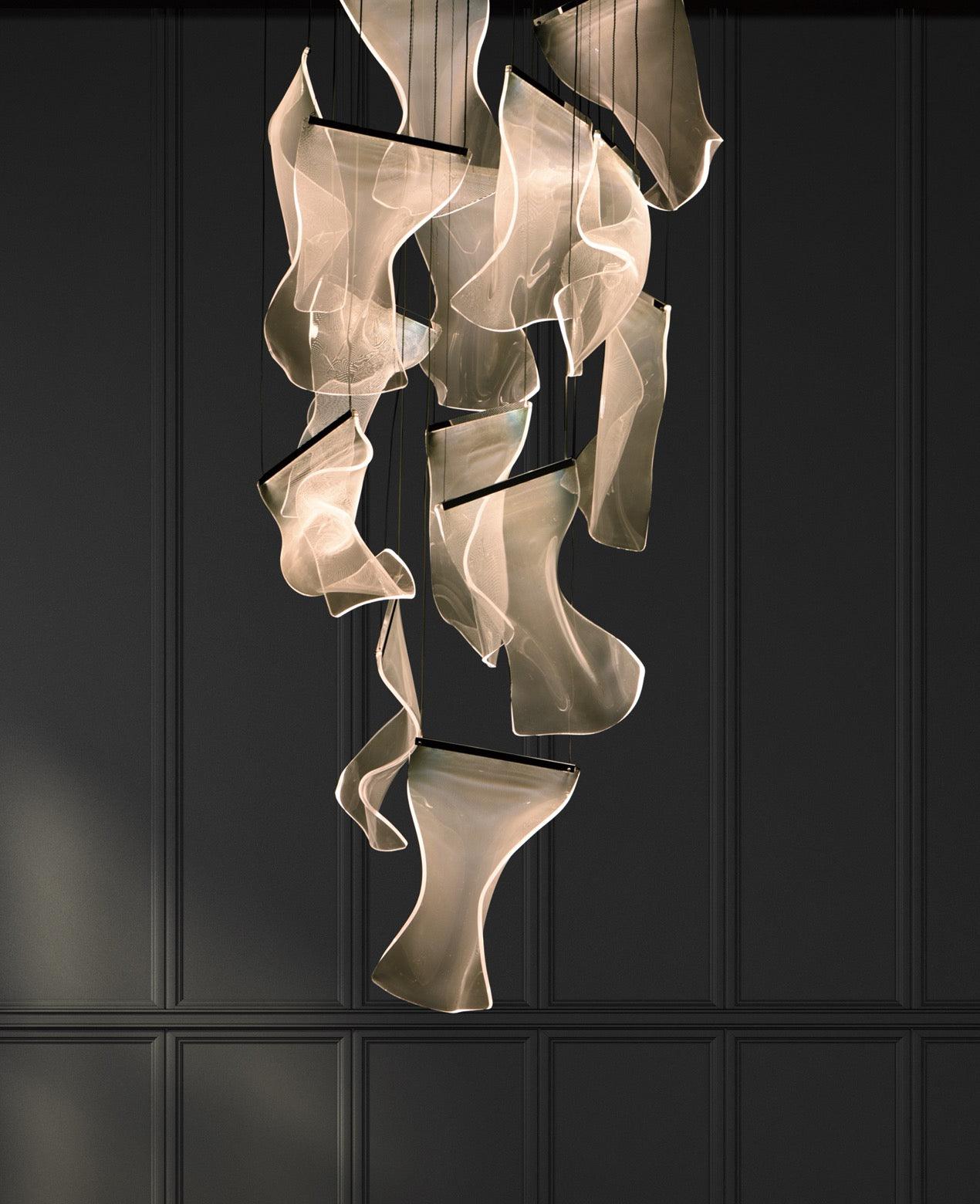 Acrylic LED Chandelier - Blowlighting