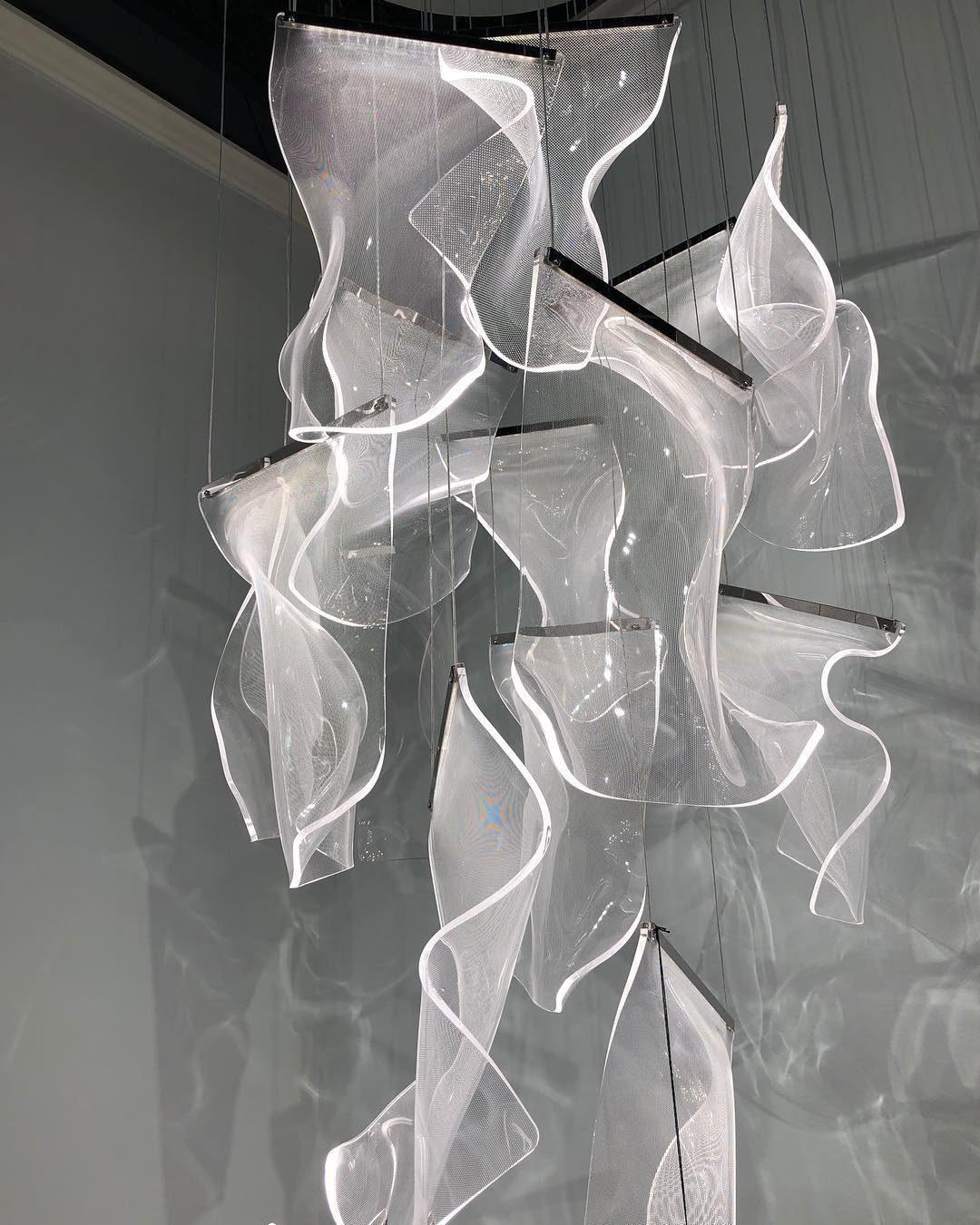 Acrylic LED Chandelier - Blowlighting