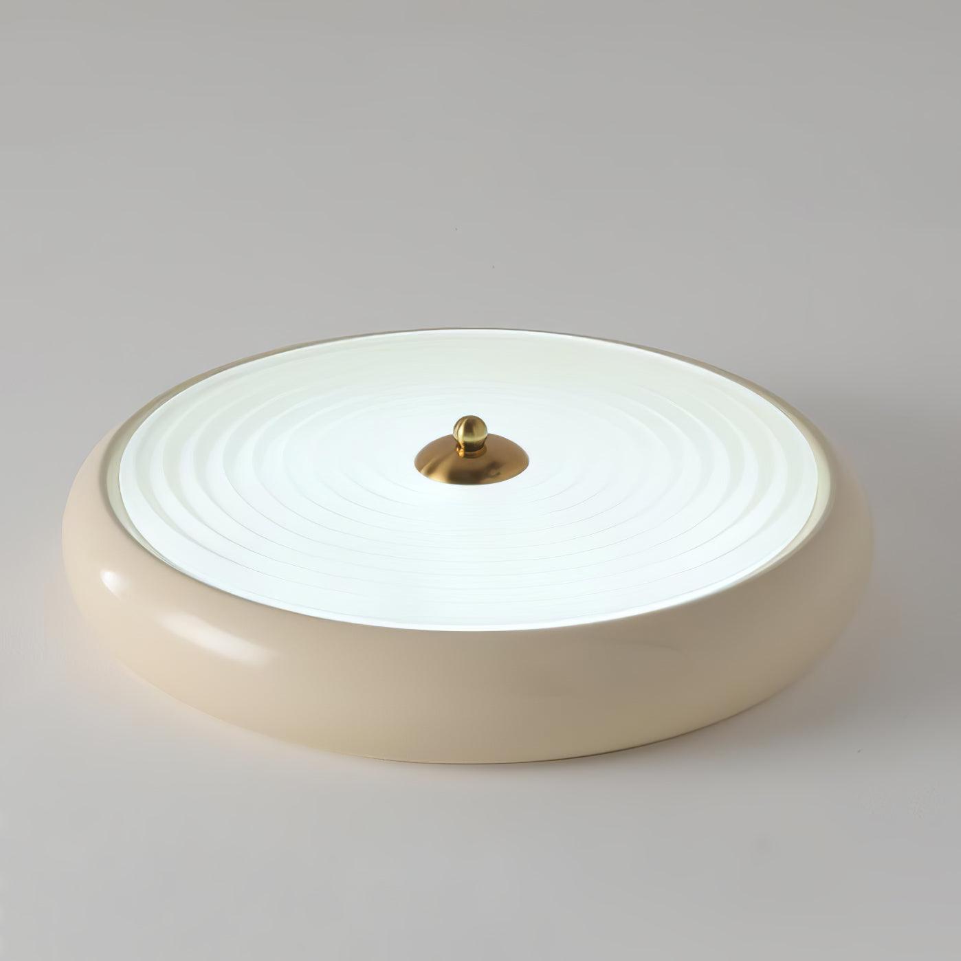 Ripple Cream Ceiling Lamp - Blowlighting