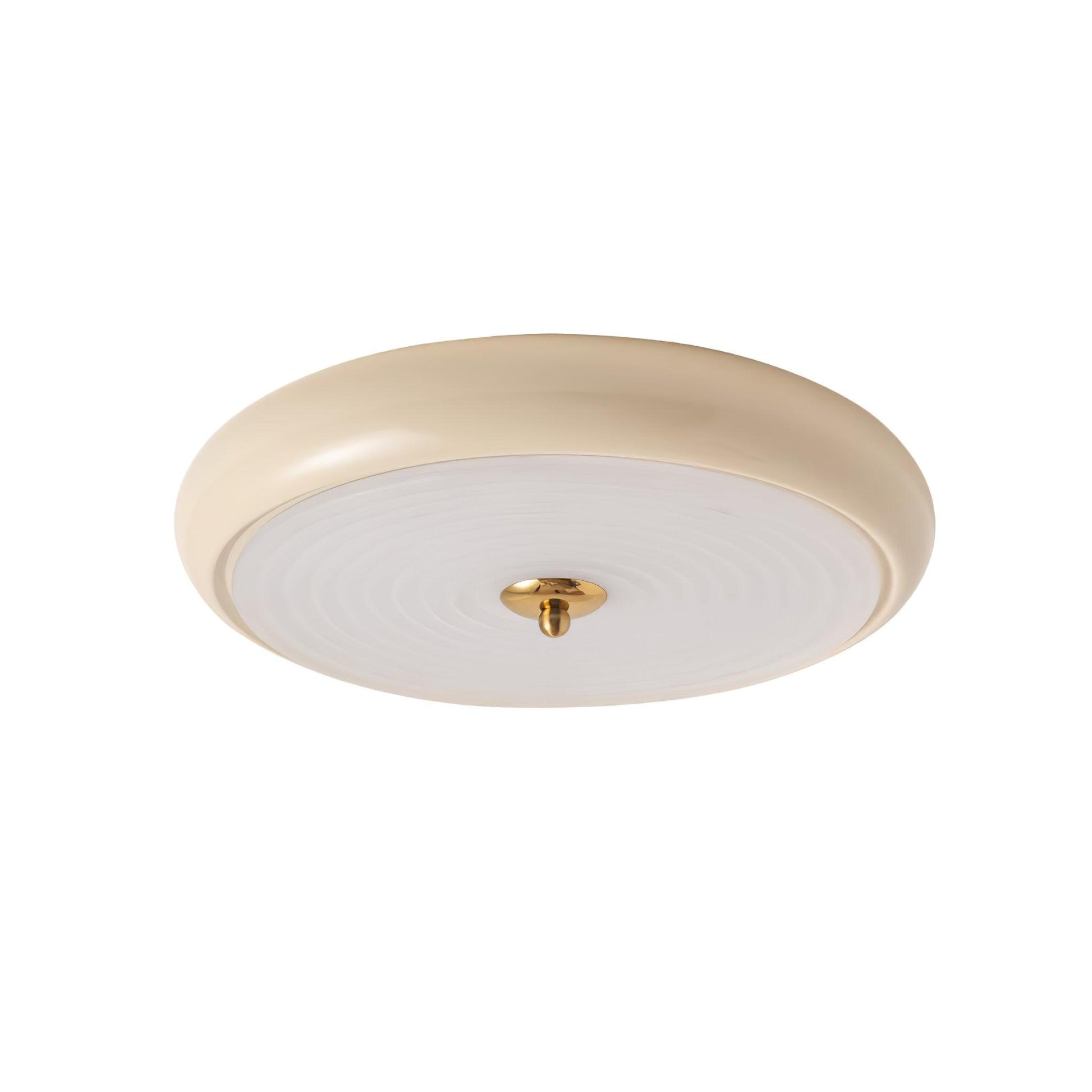 Ripple Cream Ceiling Lamp - Blowlighting