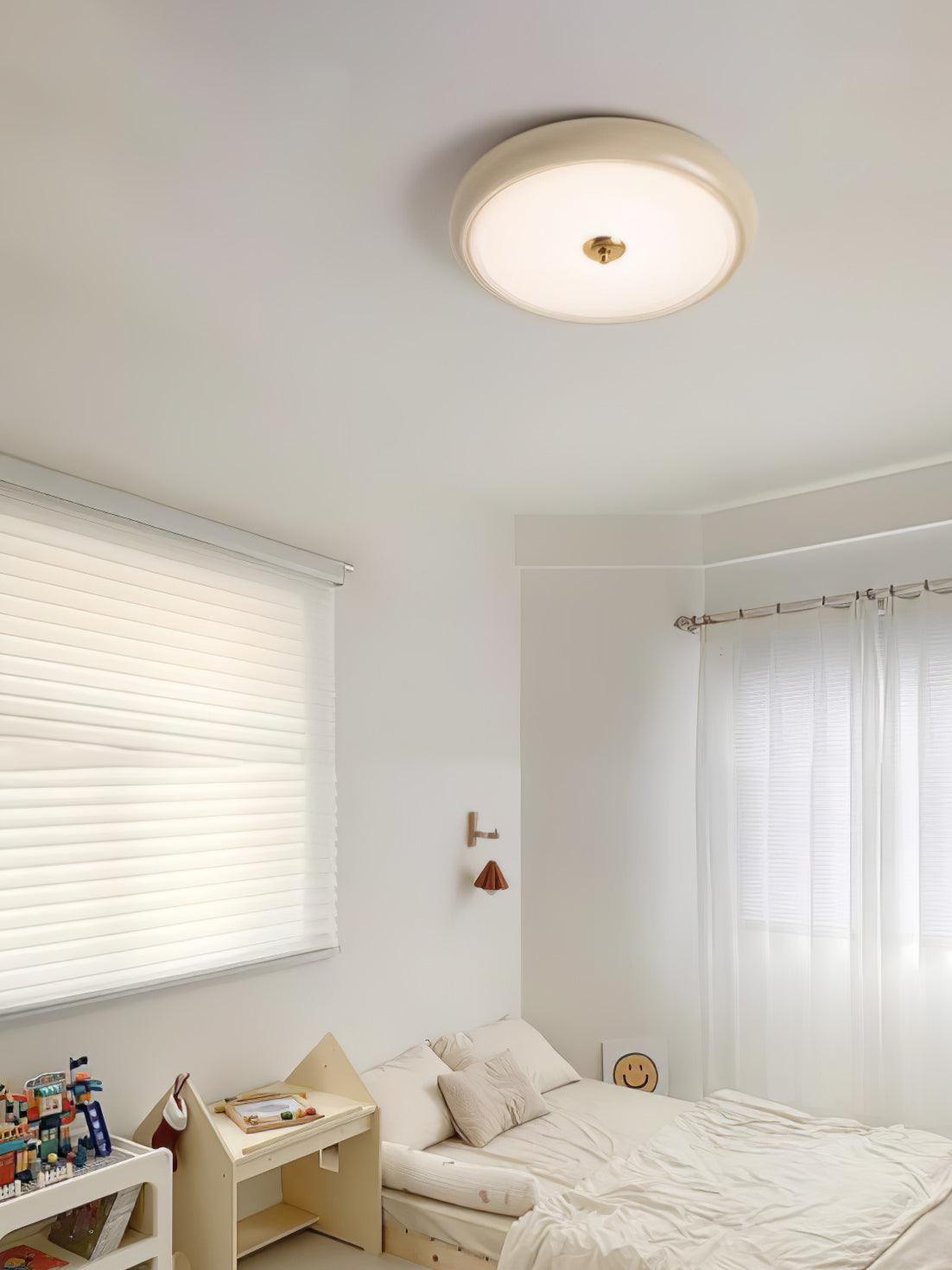Ripple Cream Ceiling Lamp - Blowlighting