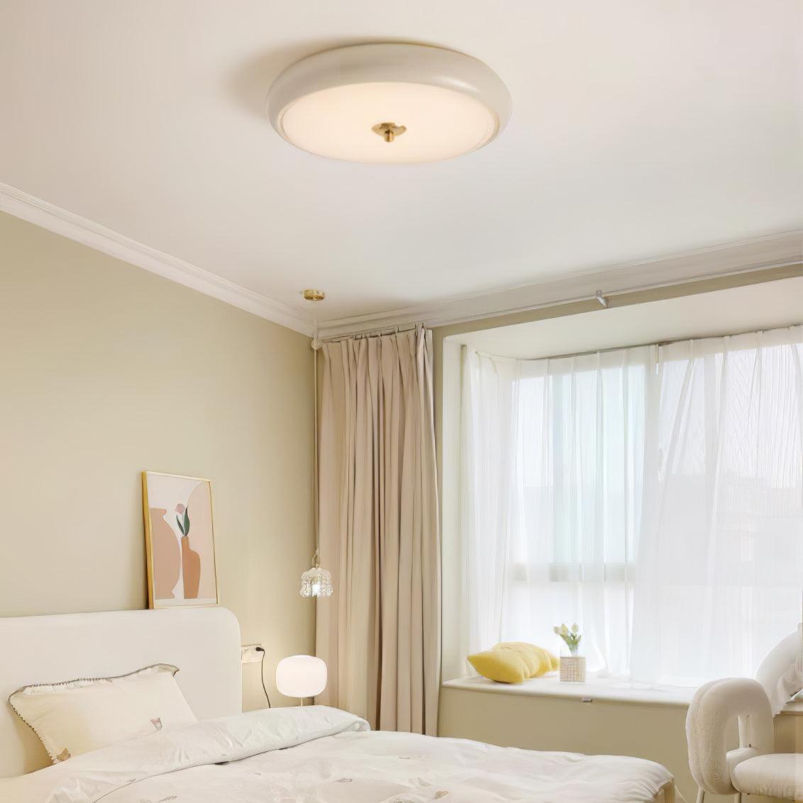 Ripple Cream Ceiling Lamp - Blowlighting