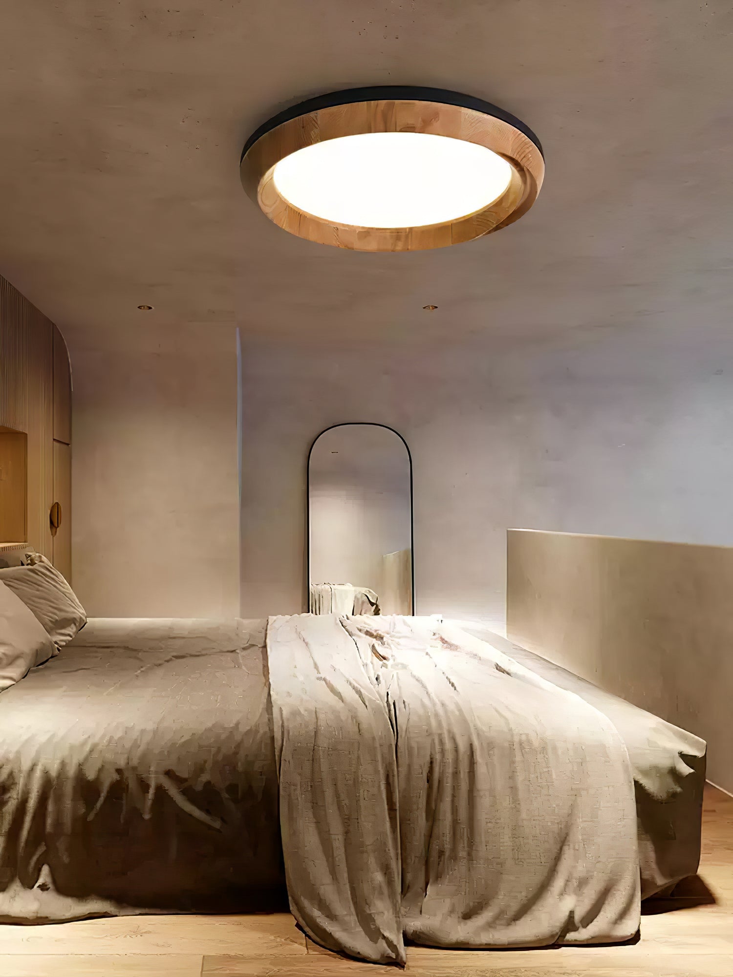 Ripple Wood Ceiling Light - Blowlighting