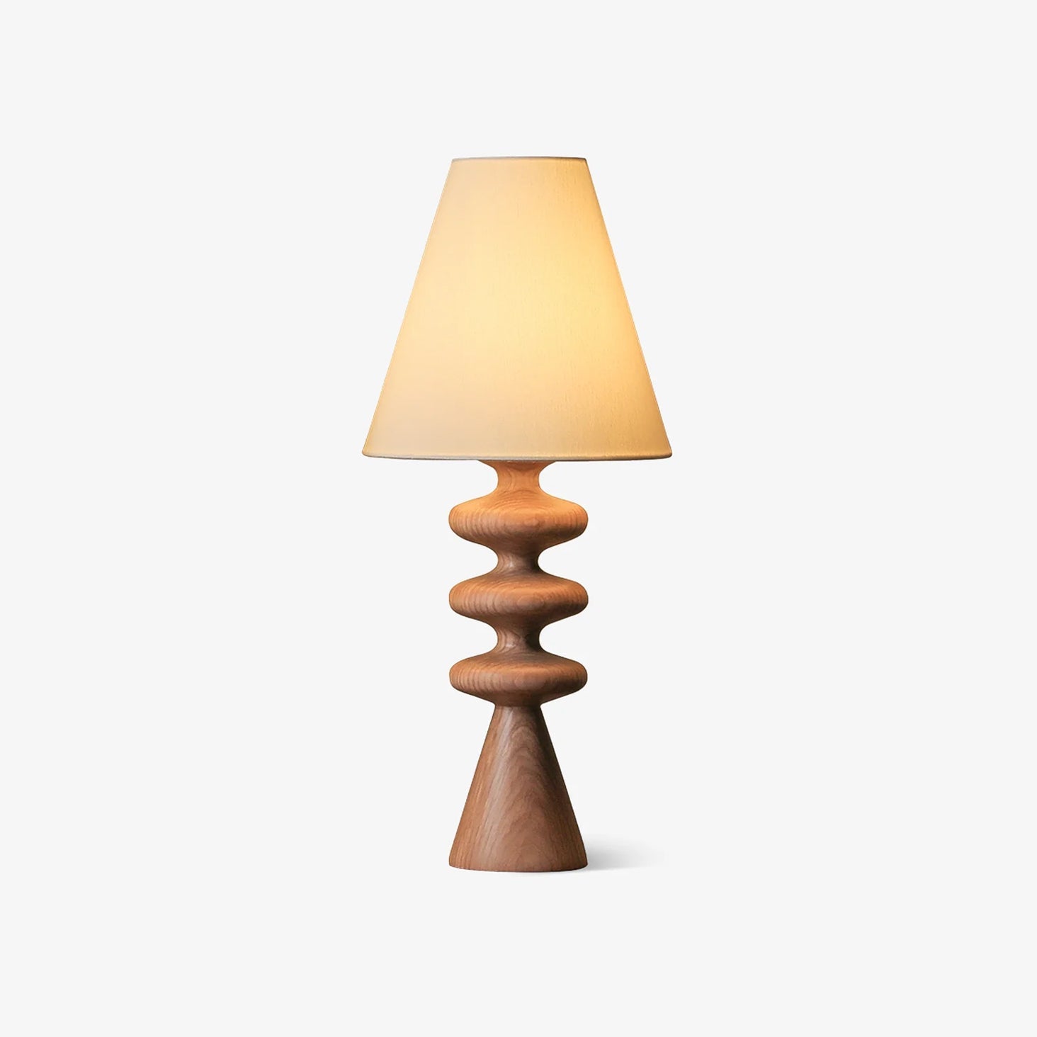 Ripple Wood Table Lamp - Blowlighting
