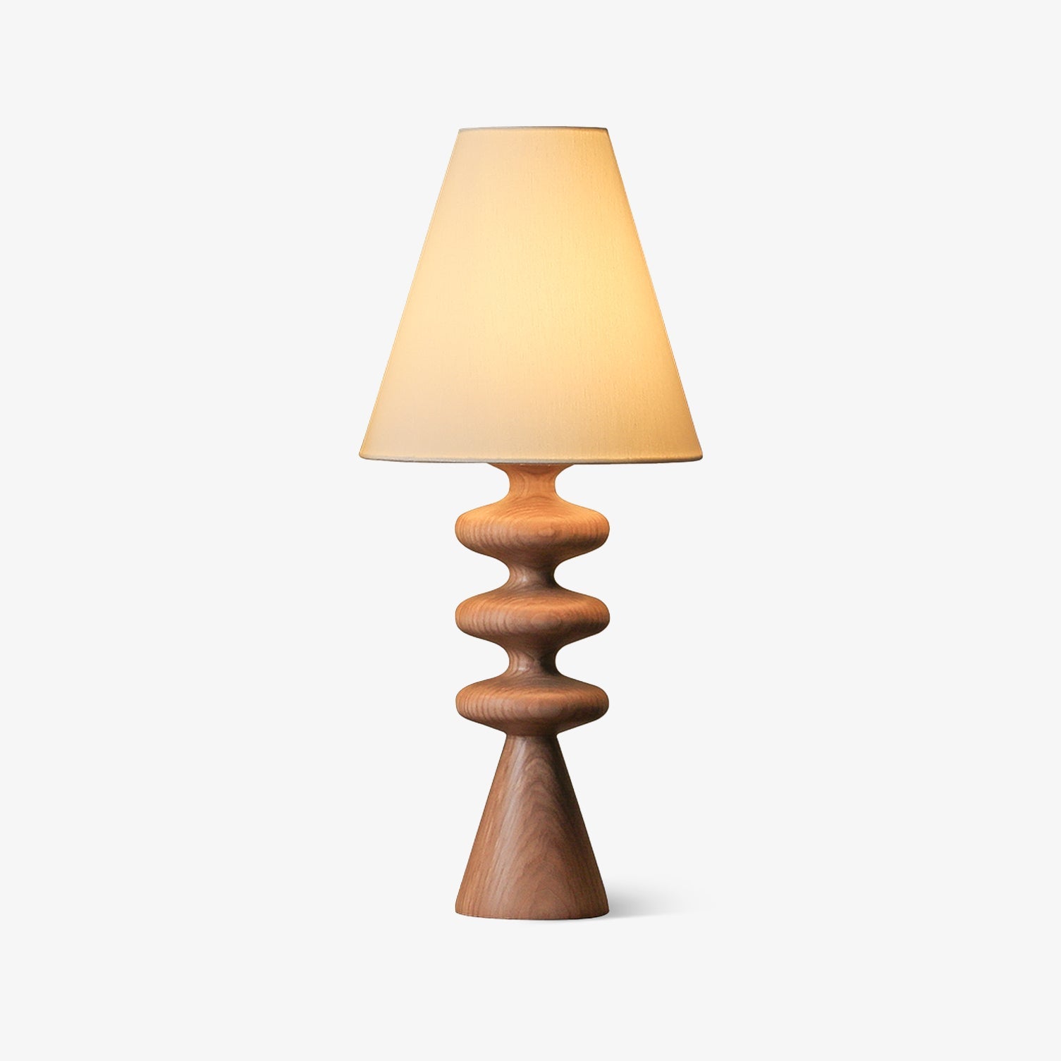 Ripple Wood Table Lamp - Blowlighting