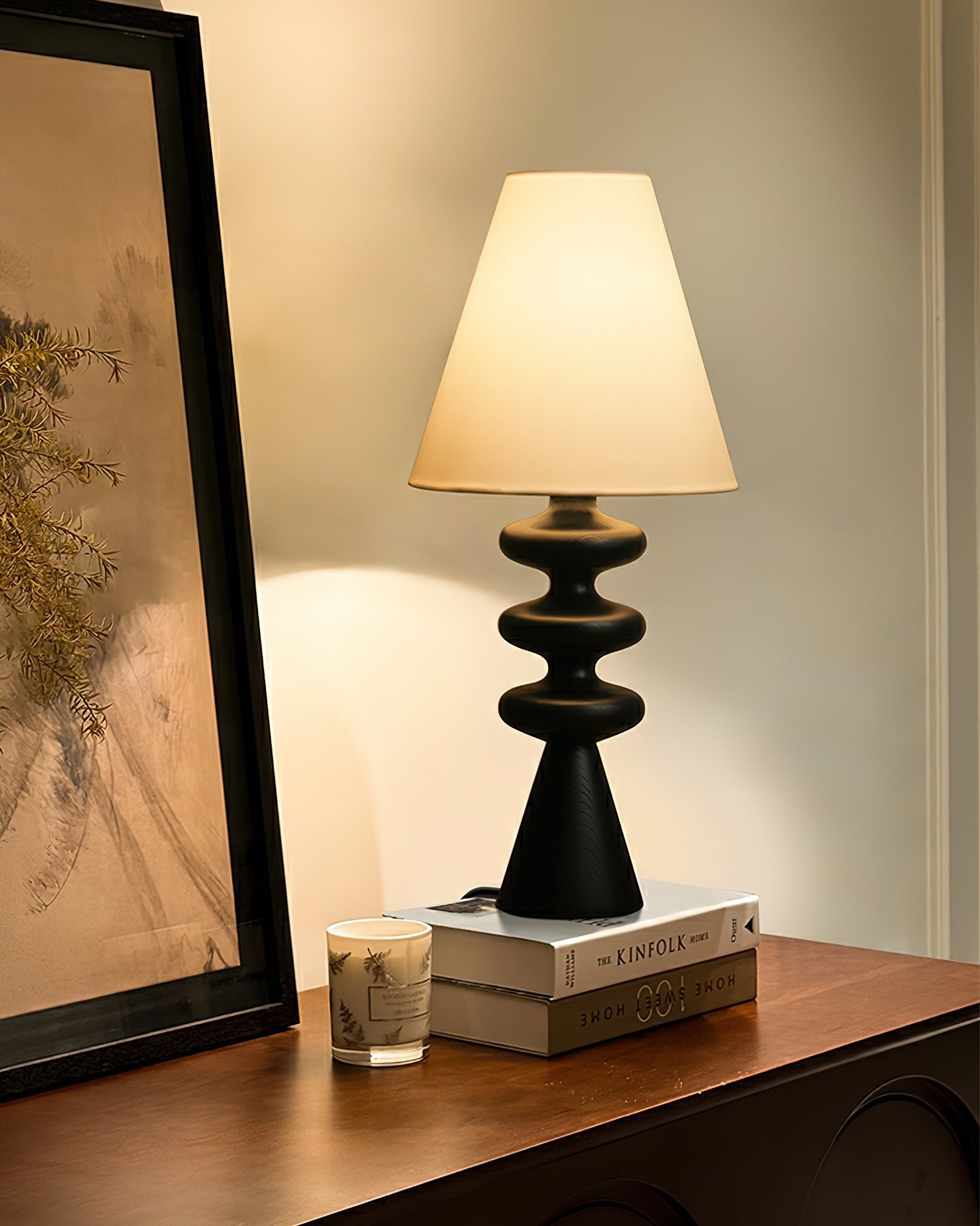 Ripple Wood Table Lamp - Blowlighting