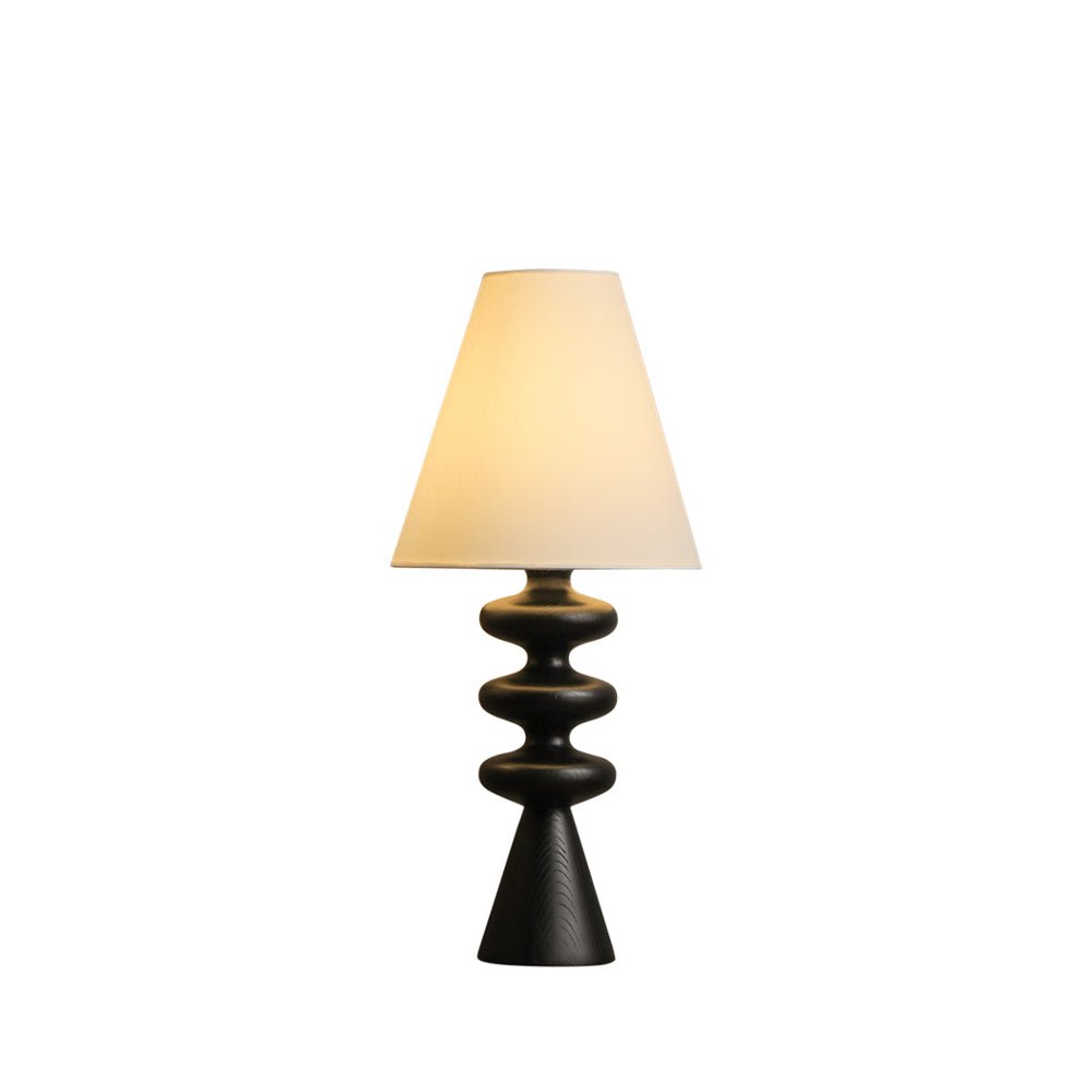 Ripple Wood Table Lamp - Blowlighting