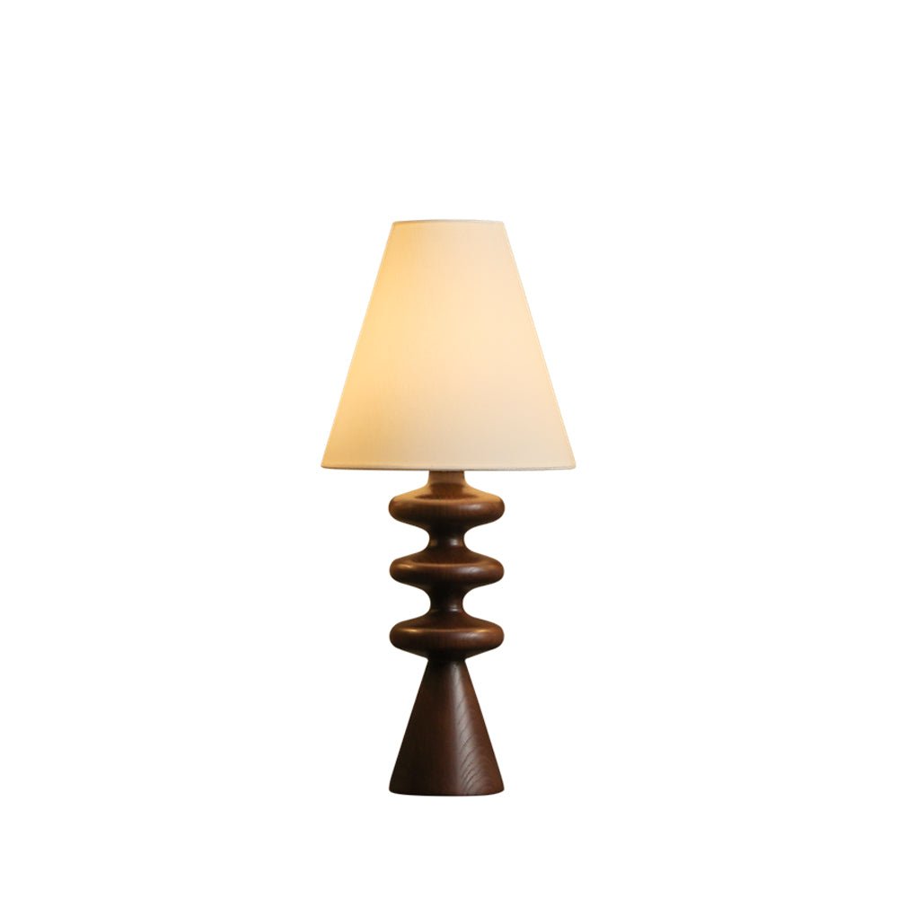 Ripple Wood Table Lamp - Blowlighting