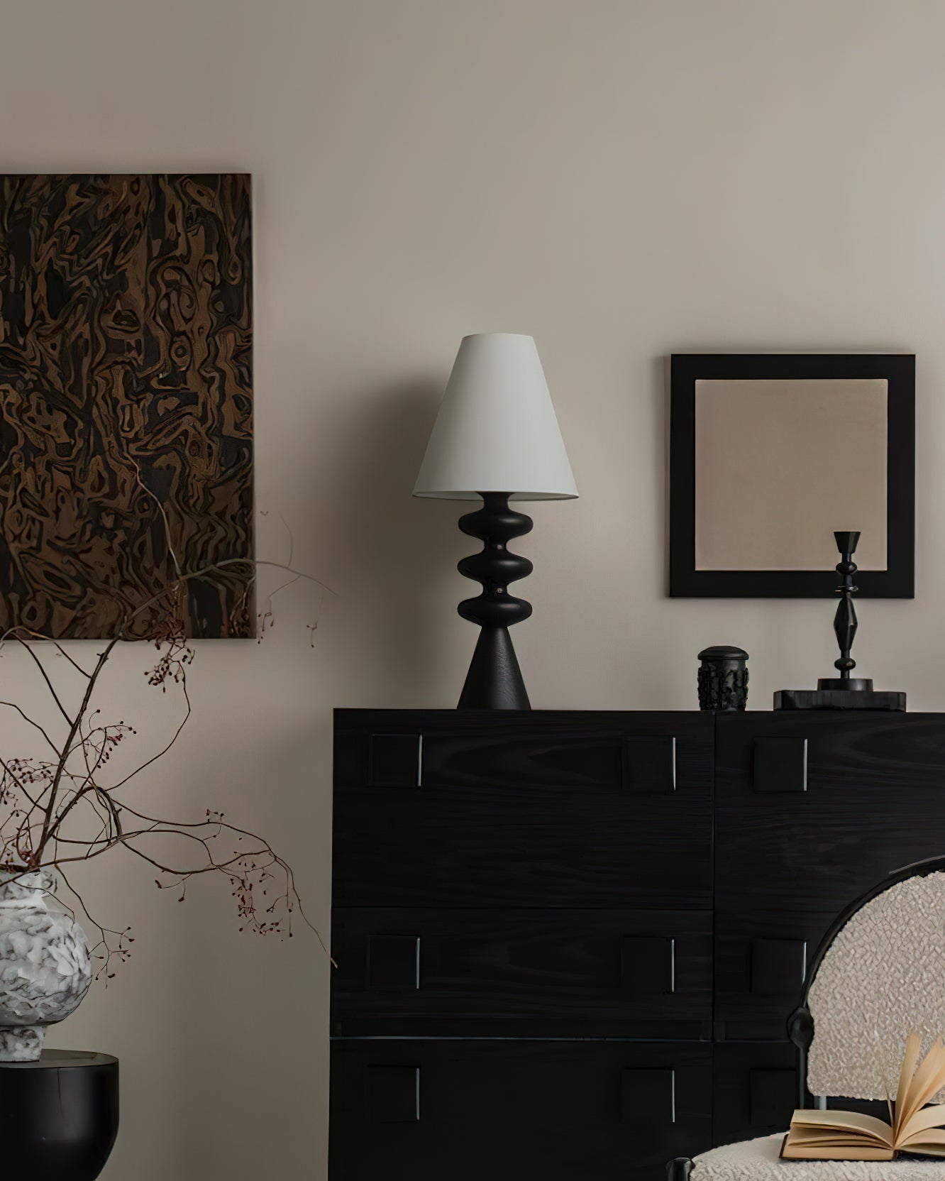 Ripple Wood Table Lamp - Blowlighting