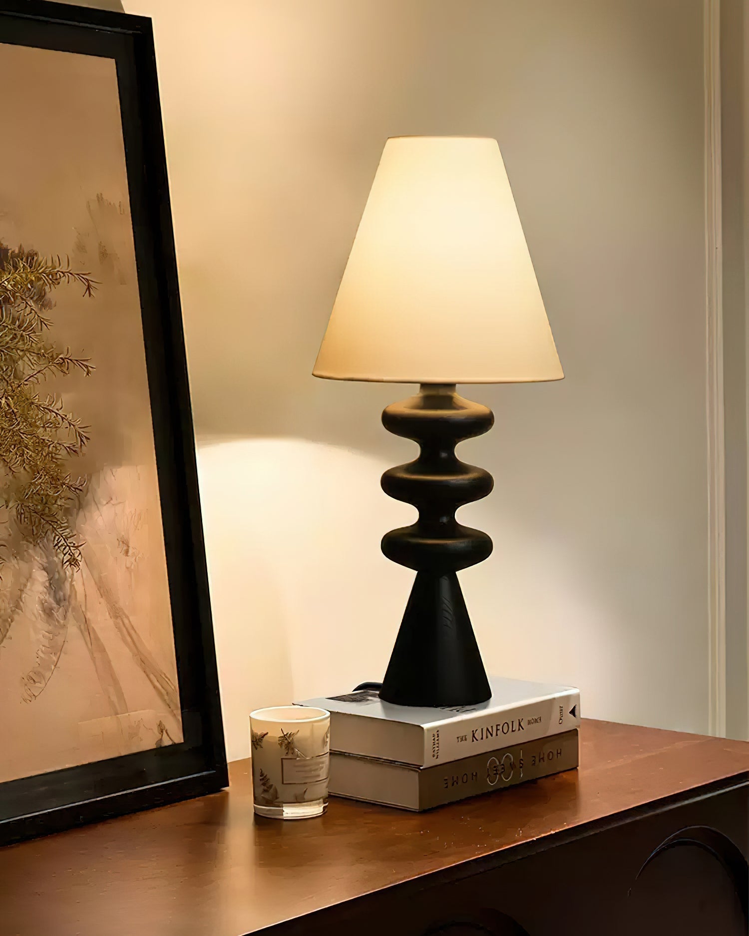 Ripple Wood Table Lamp - Blowlighting