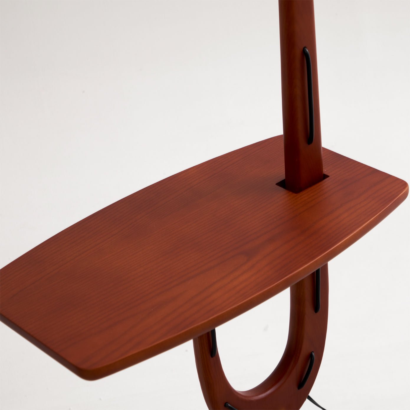 Vemara Mid Century Wood Floor Lamp - Blowlighting