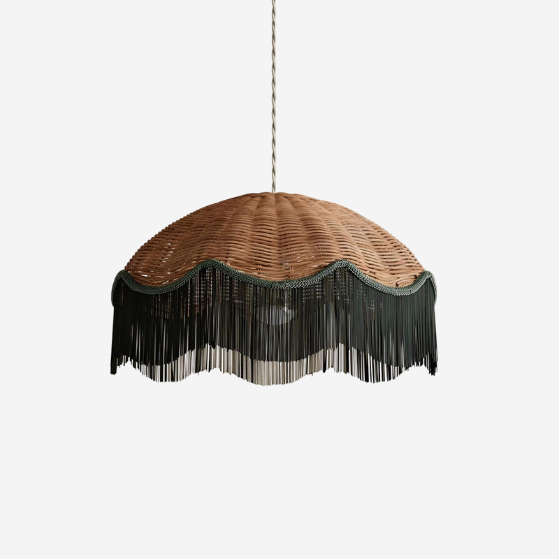 Rivara Bohemian Rattan Pendant Light