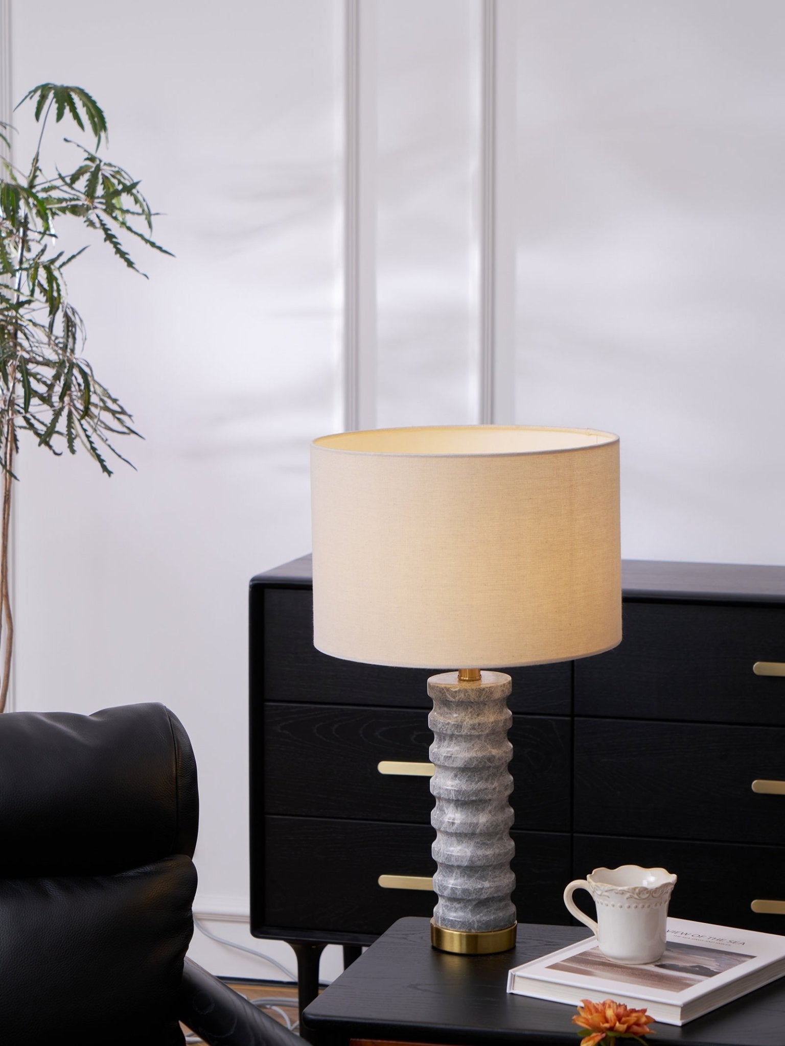 Rivara Stone Table Lamp - Blowlighting